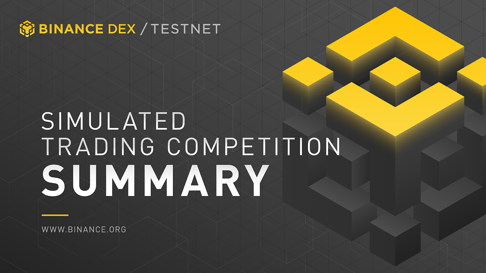 binance dex competition