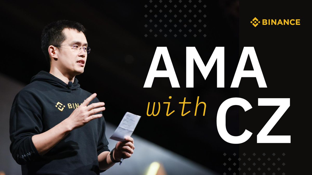 币安CEO赵长鹏第四次“有问必答”直播活动| 币安资讯