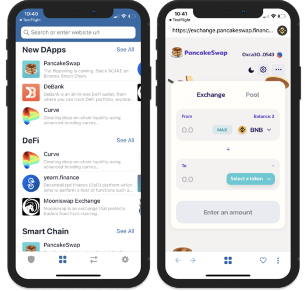 Как настроить и использовать Trust Wallet для Binance Smart Chain