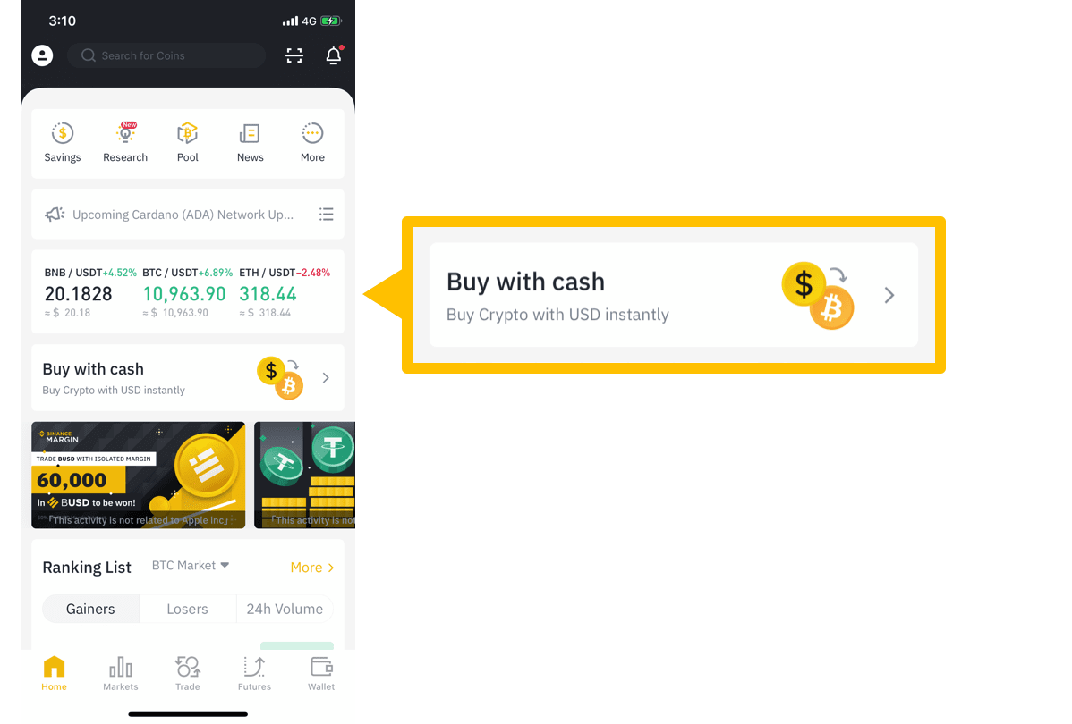 Transfer bitcoin from cash app to binance