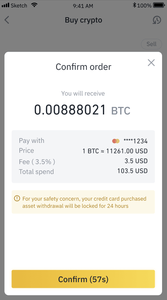 How To Buy Crypto With Debit Credit Card On Binance App Binance Support