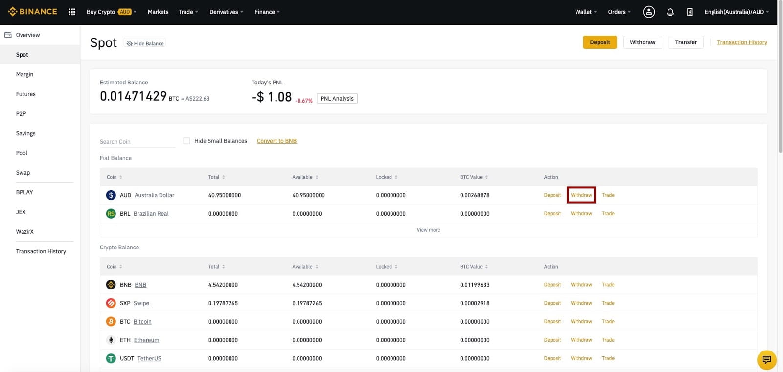 How To Link Your Australian Bank Account On Binance Com