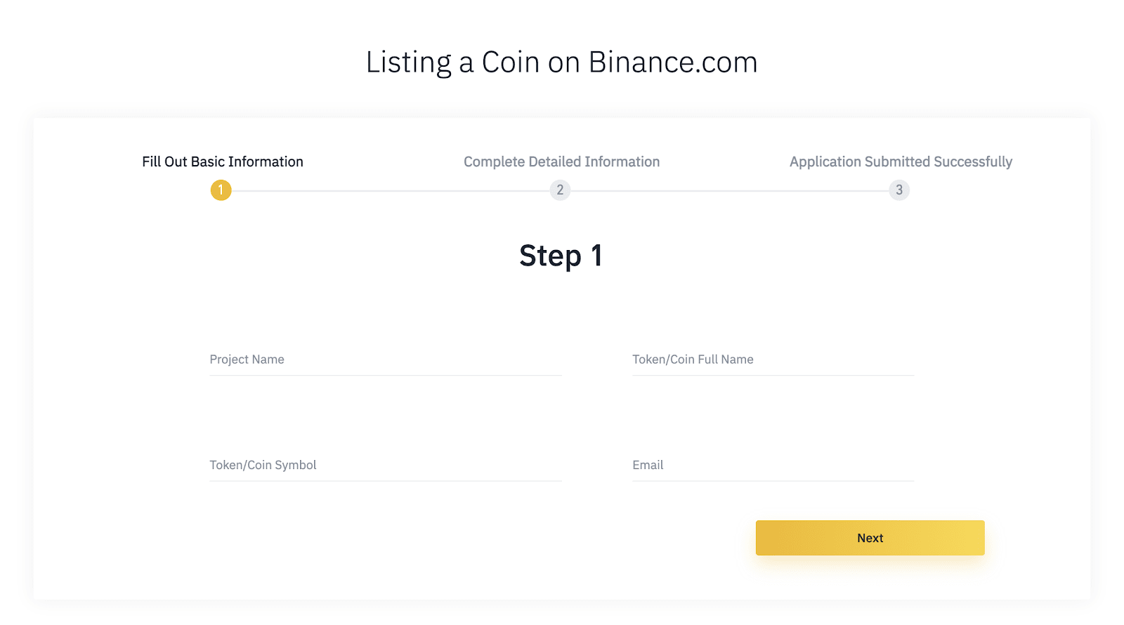 binance own coins list