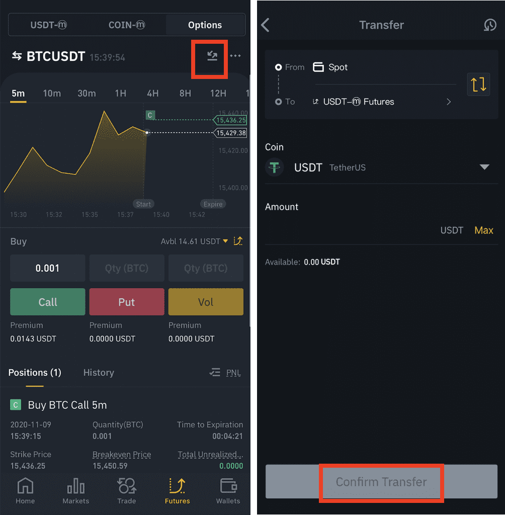 How To Trade Options On Mobile Applications Binance