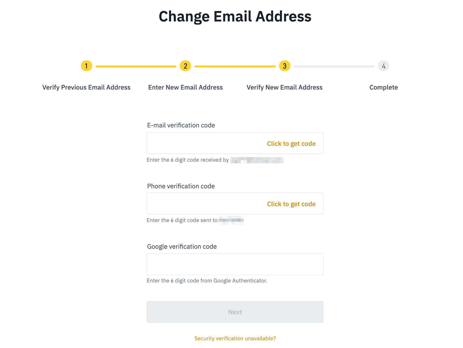 Password change successfully. New email addresses. Binance, как узнать его адрес электронной почты?. Верификация электронной почты на Binance из-за смены IP-адреса. The account email will not change until the New email has been verified..