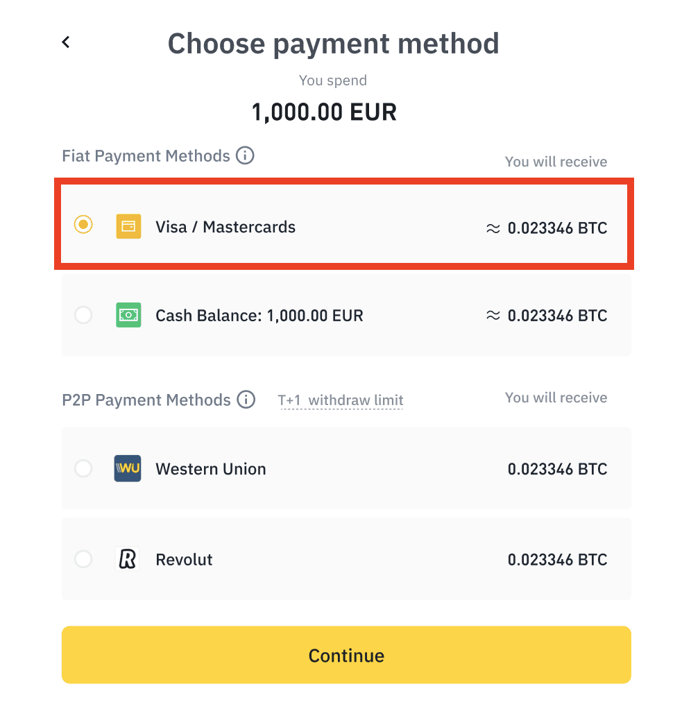 buy crypto credit card binance