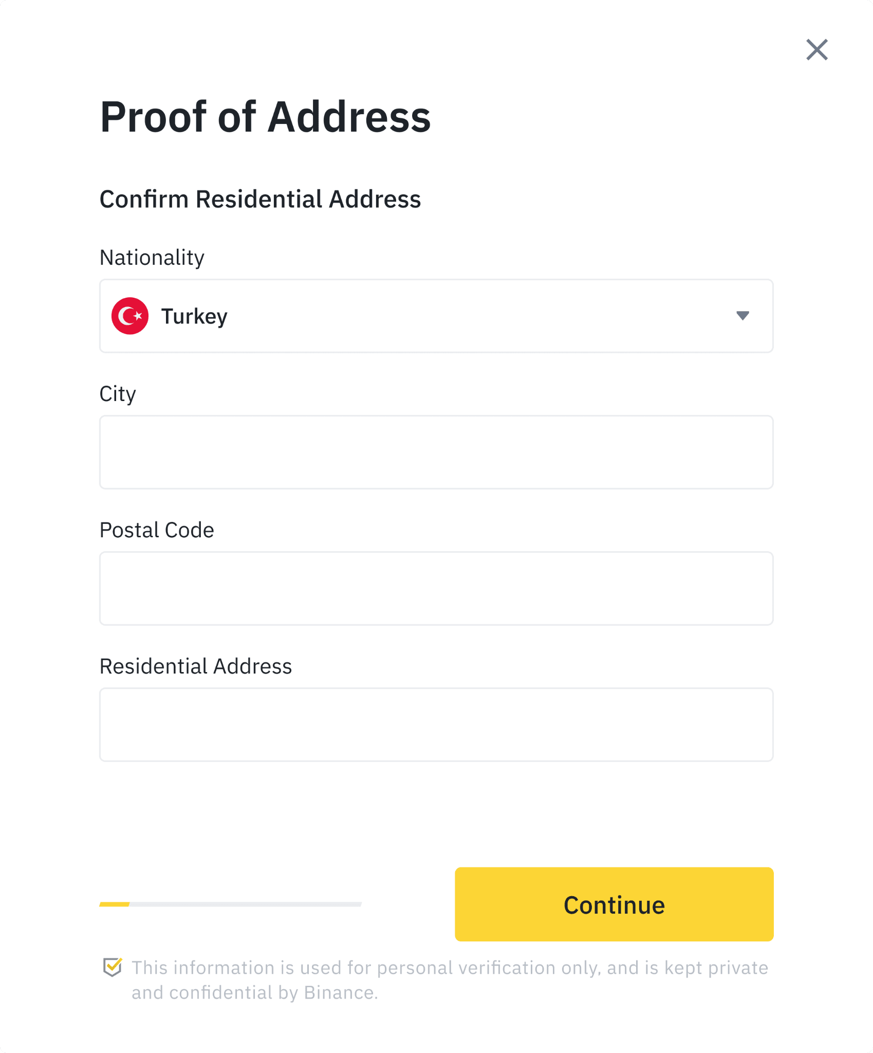 Binance verified Plus.