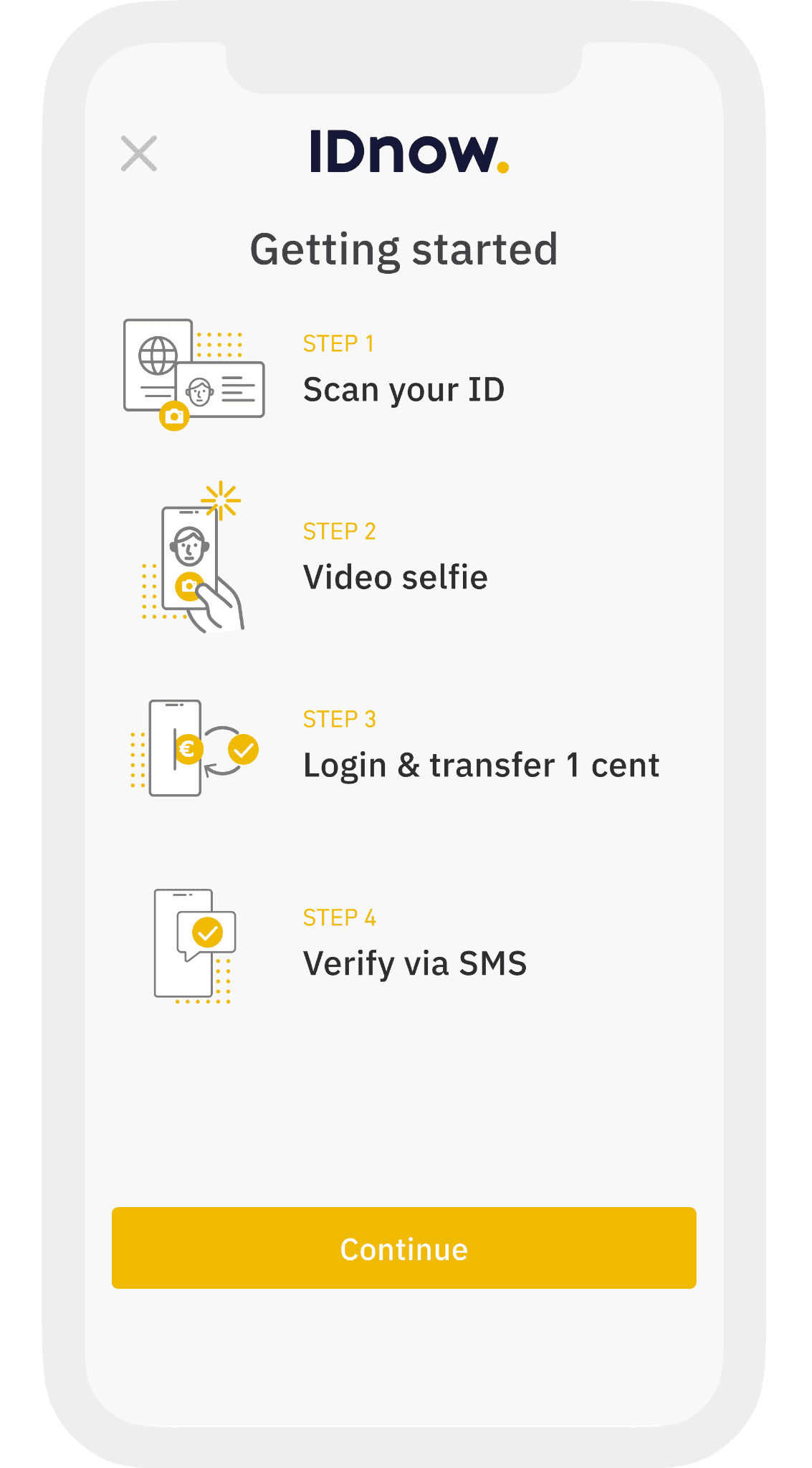 How to Verify a  Account   Verification via Mobile