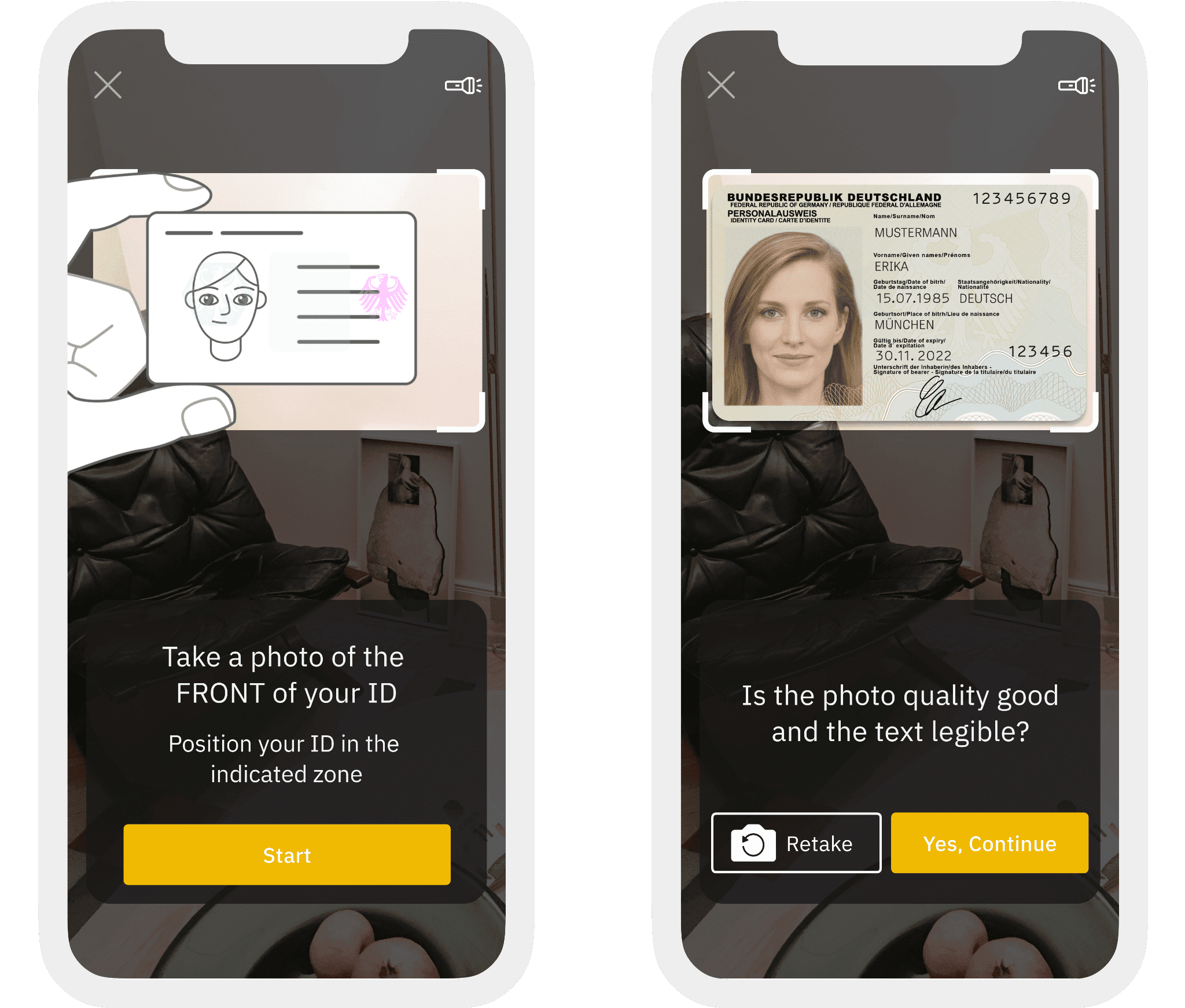 binance passport id