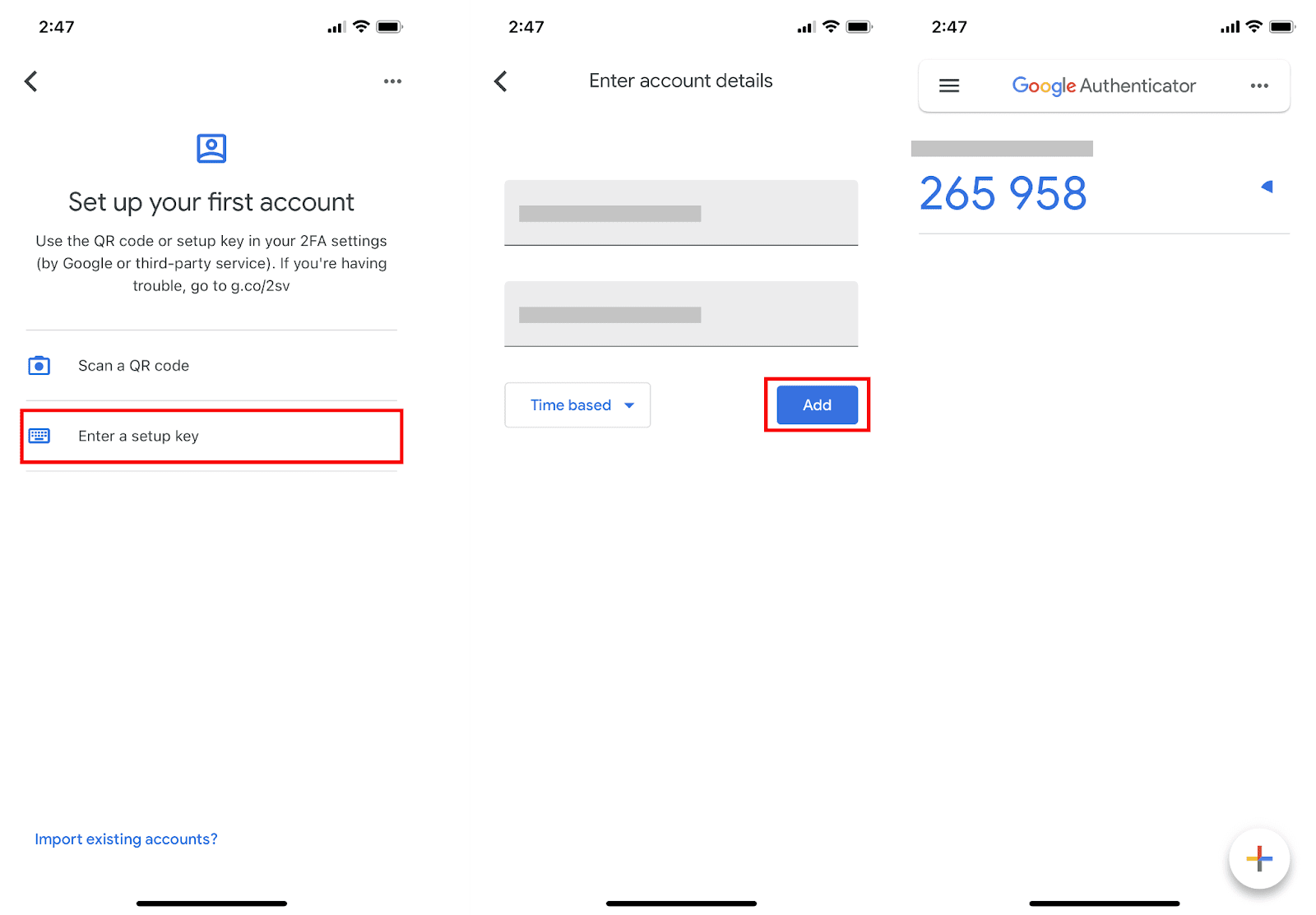 how to setup google authenticator on binance