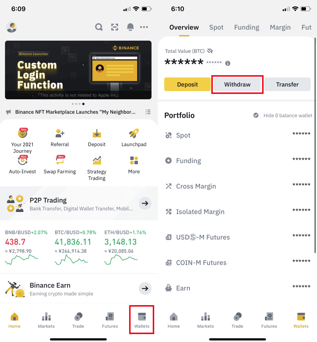 Binance Teletype