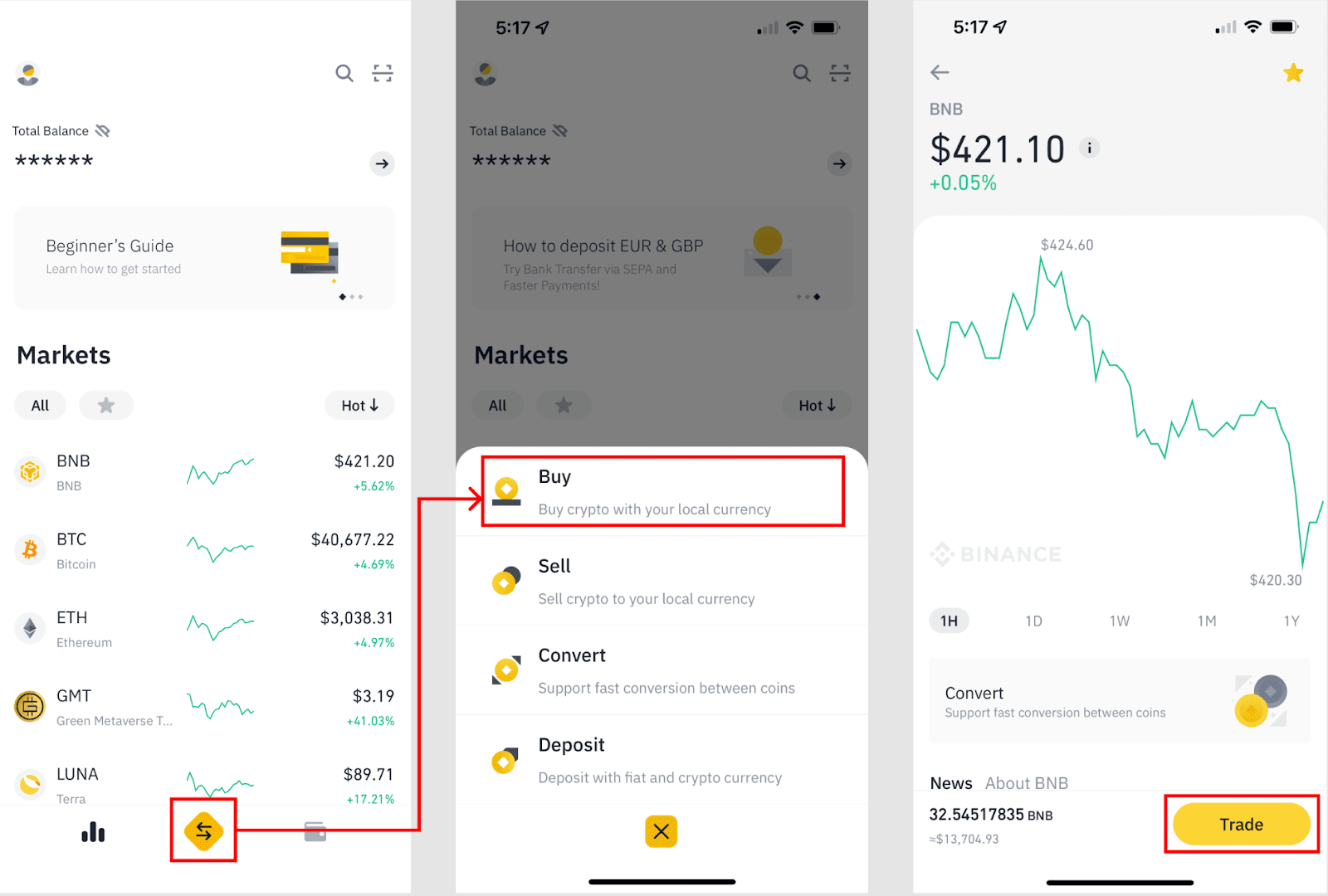 How To Buy Crypto On Binance