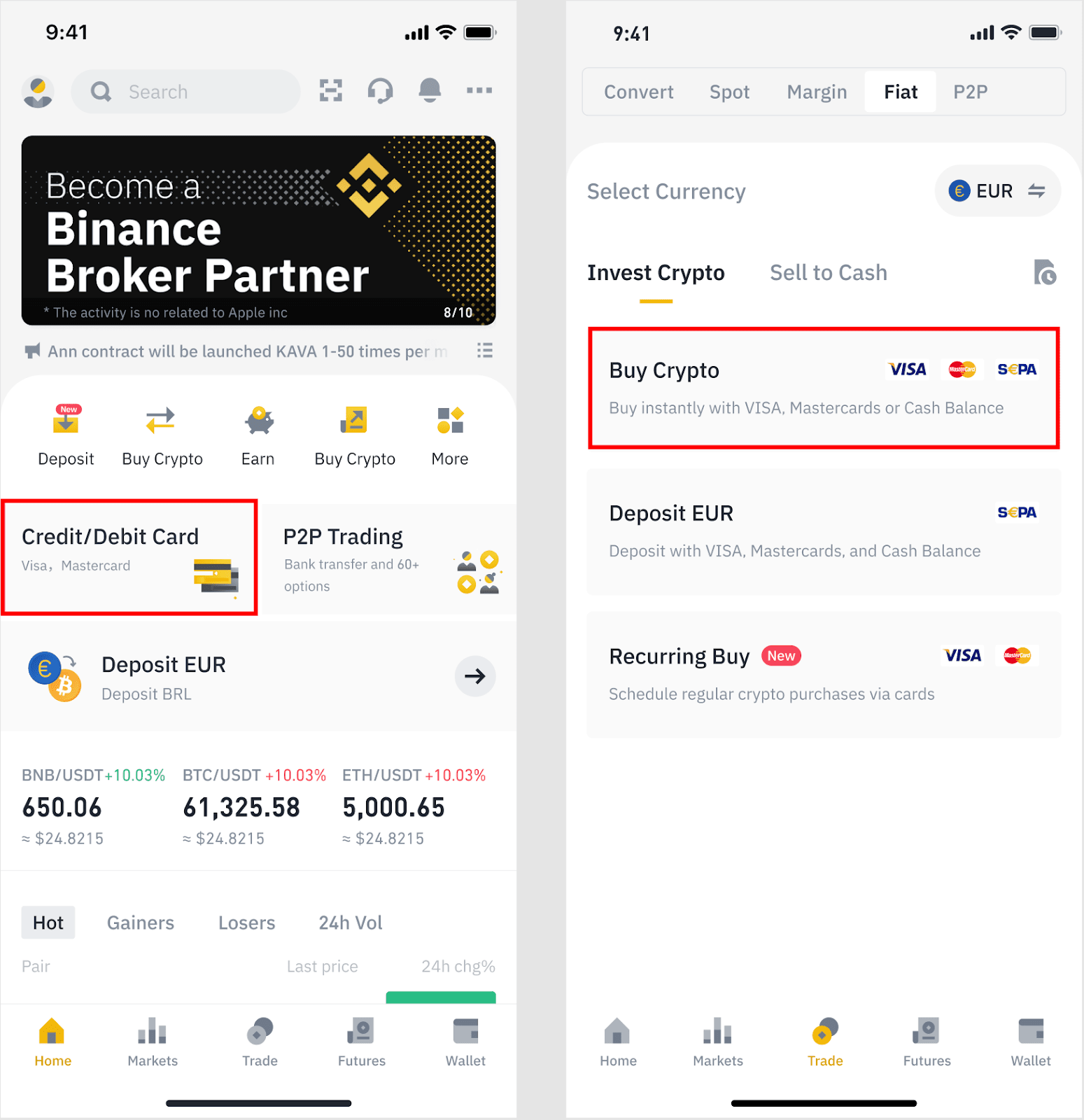 cant buy crypto on binance