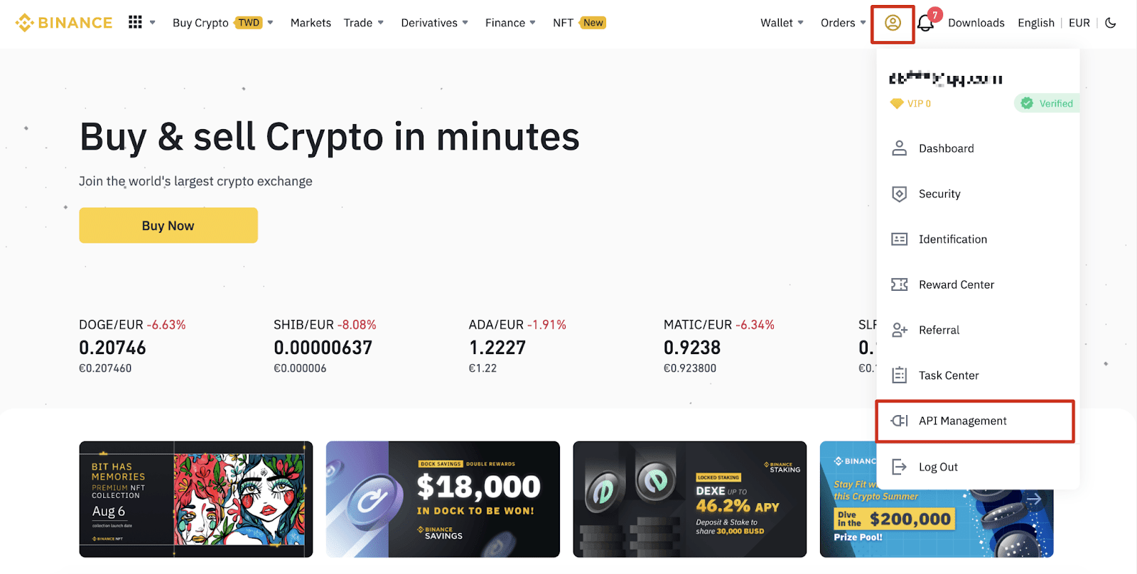 binance api price ticker