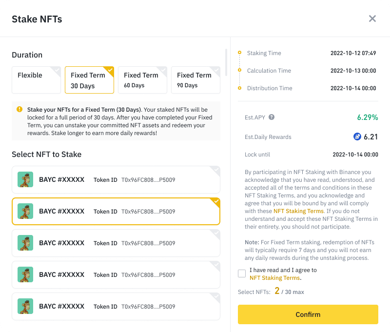 Переплеск бинанта nft