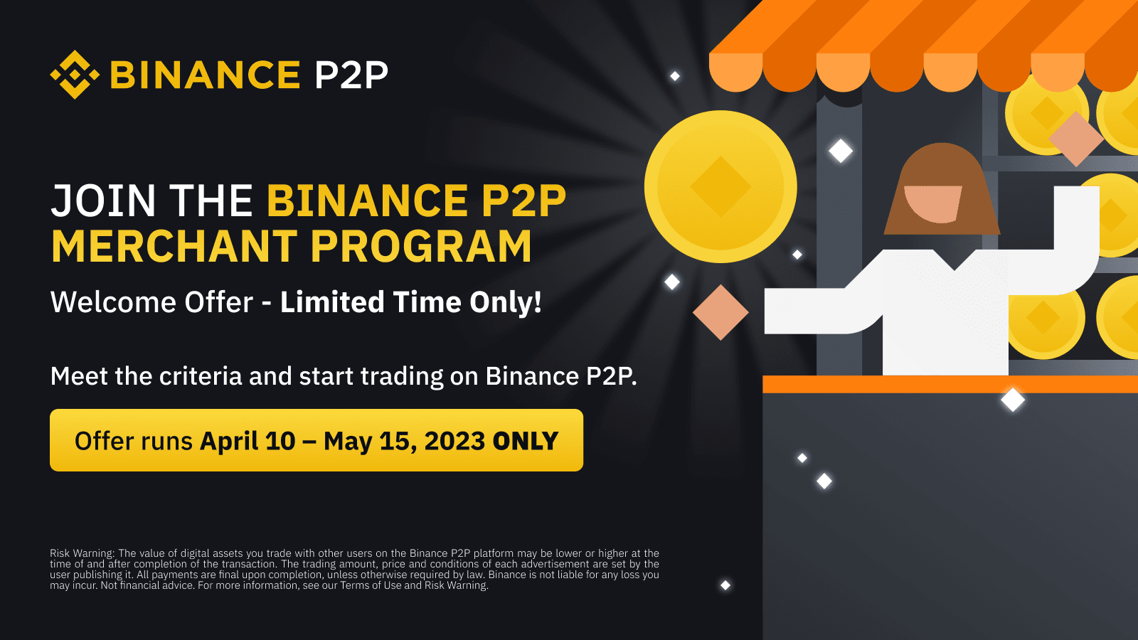 Become A Binance P2P Merchant Get 50 Off Maker Fees 100 USDT In 