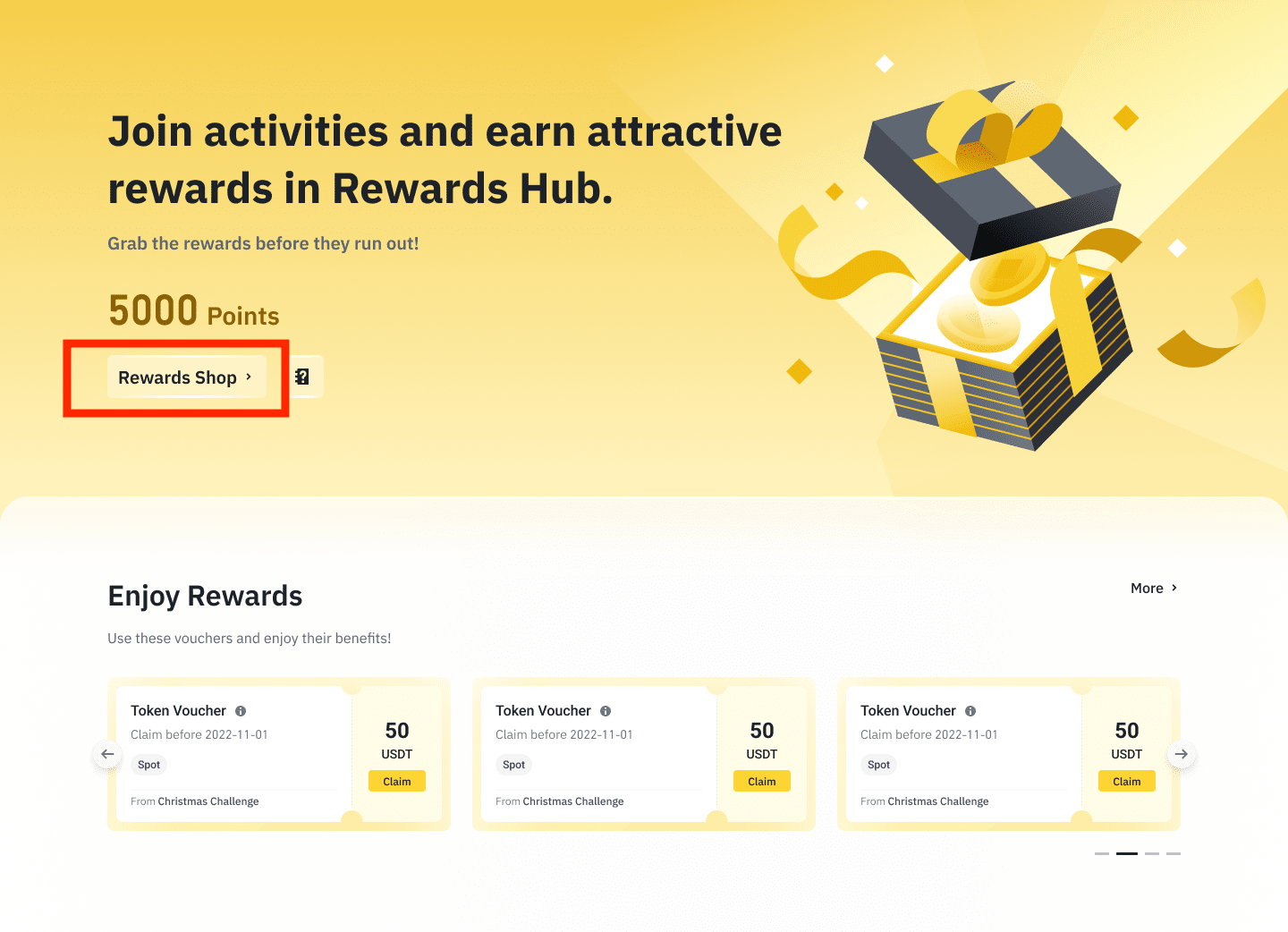 binance card rewards