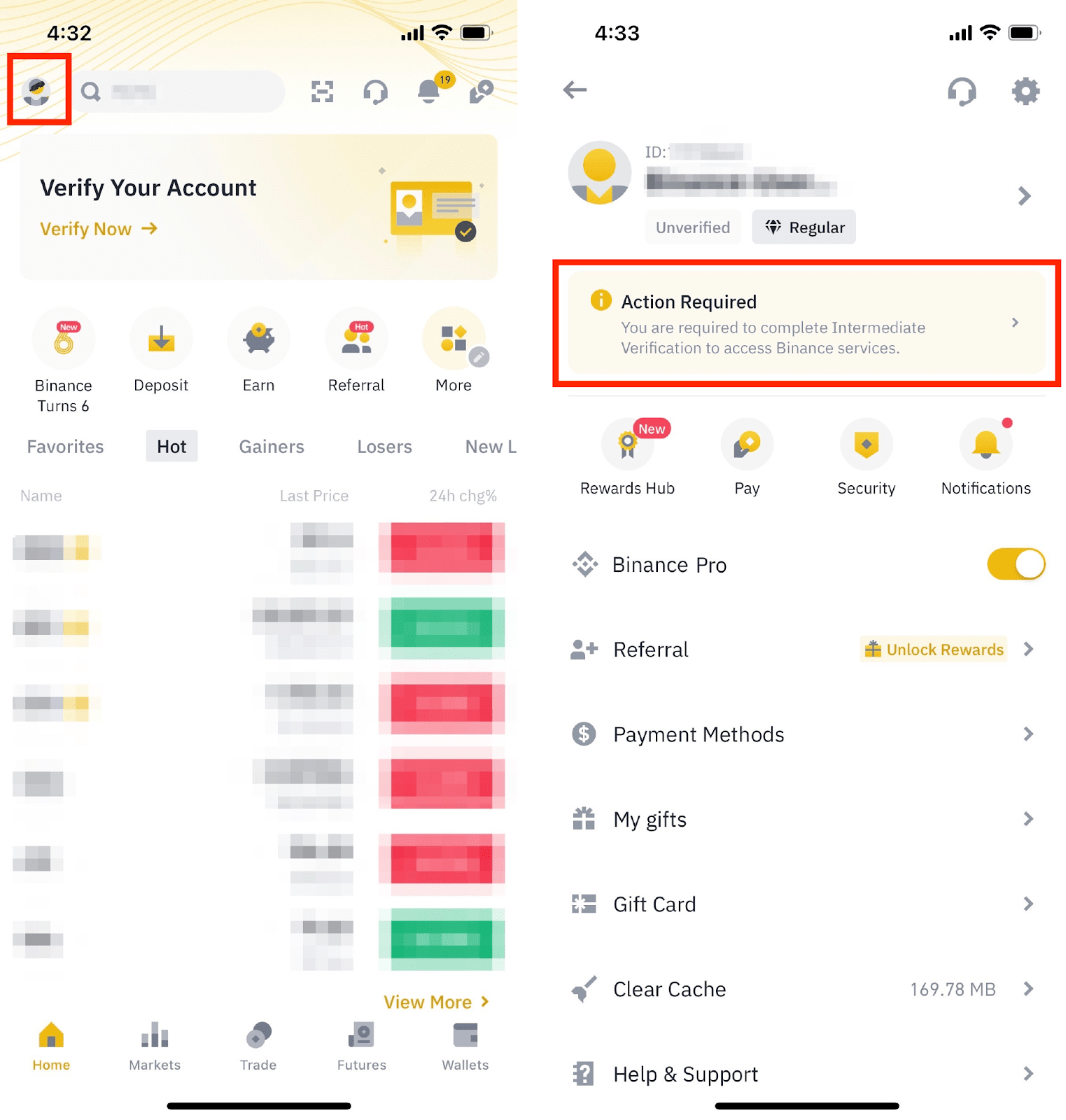 How To Complete Identity Verification For A Personal Account Binance 0647