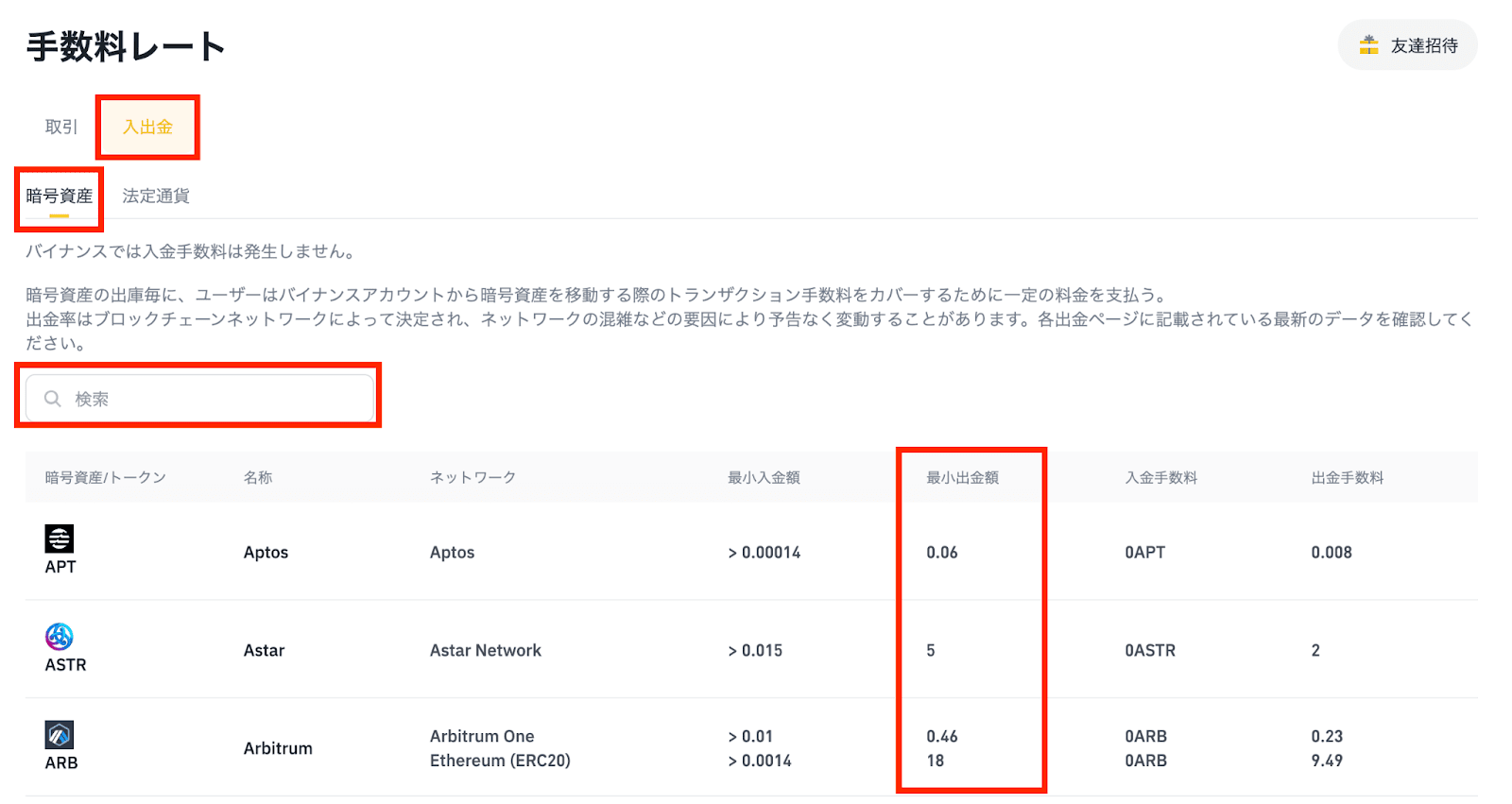 バイナンスでの暗号資産の出金手数料 | Binance Support