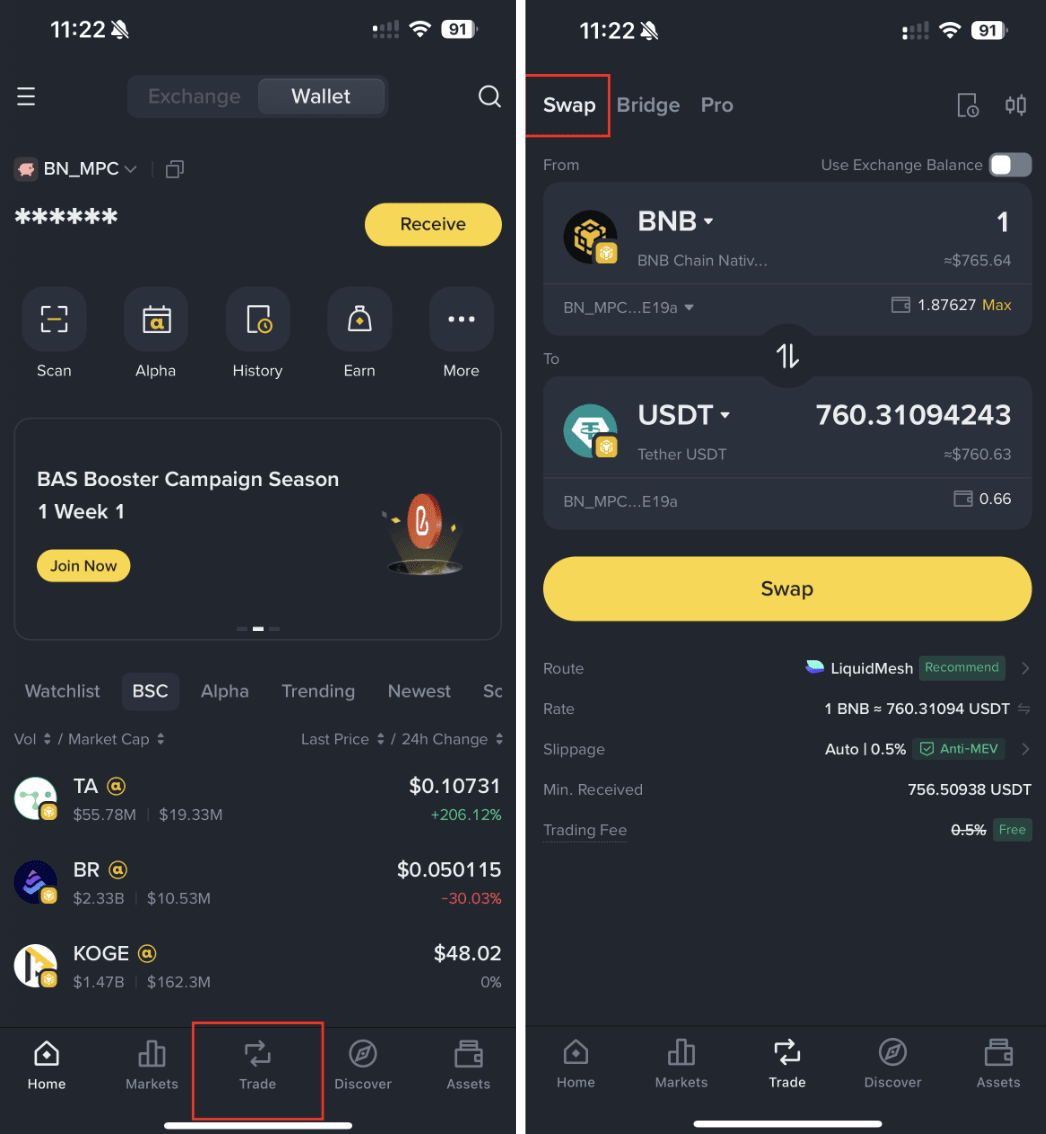 How to Adjust Slippage on Binance | ,How to adjust slippage Binance,Binance  slippage