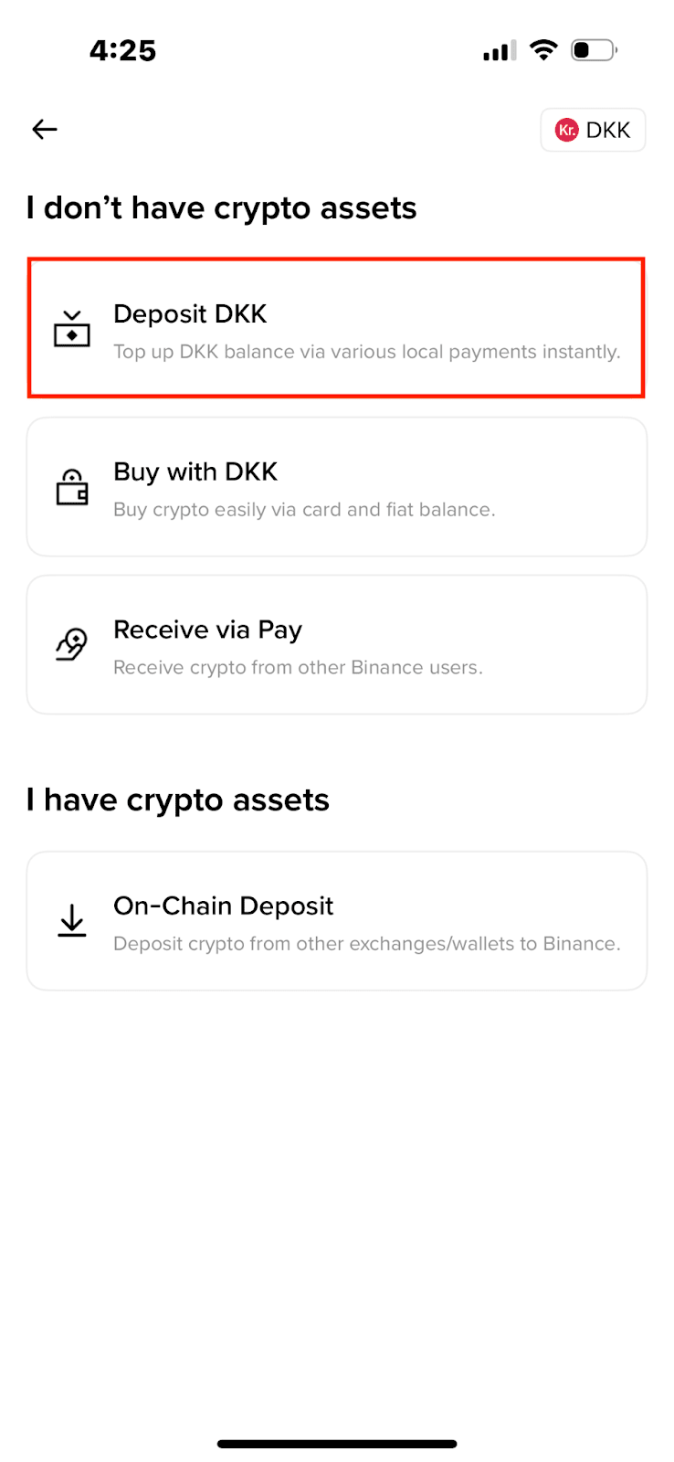 How to Deposit DKK via Bank Transfer on Binance | Binance DKK,Binance  Danish Krone