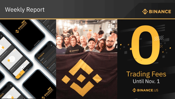 Relatorio Semanal Da Binance This Is Binance America Blogue Da Binance