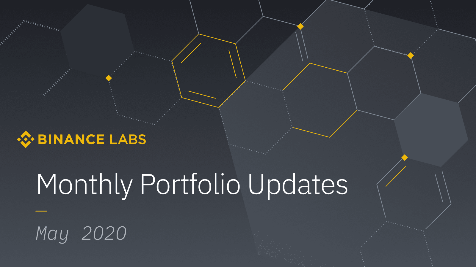 Binance Labs Monthly Portfolio Updates, May 2020 | Binance Blog