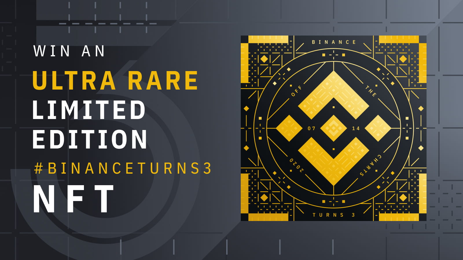 Giành ngay vật phẩm sưu tầm NFT Binance phiên bản “siêu hiếm” - Anniversary | Binance Blog