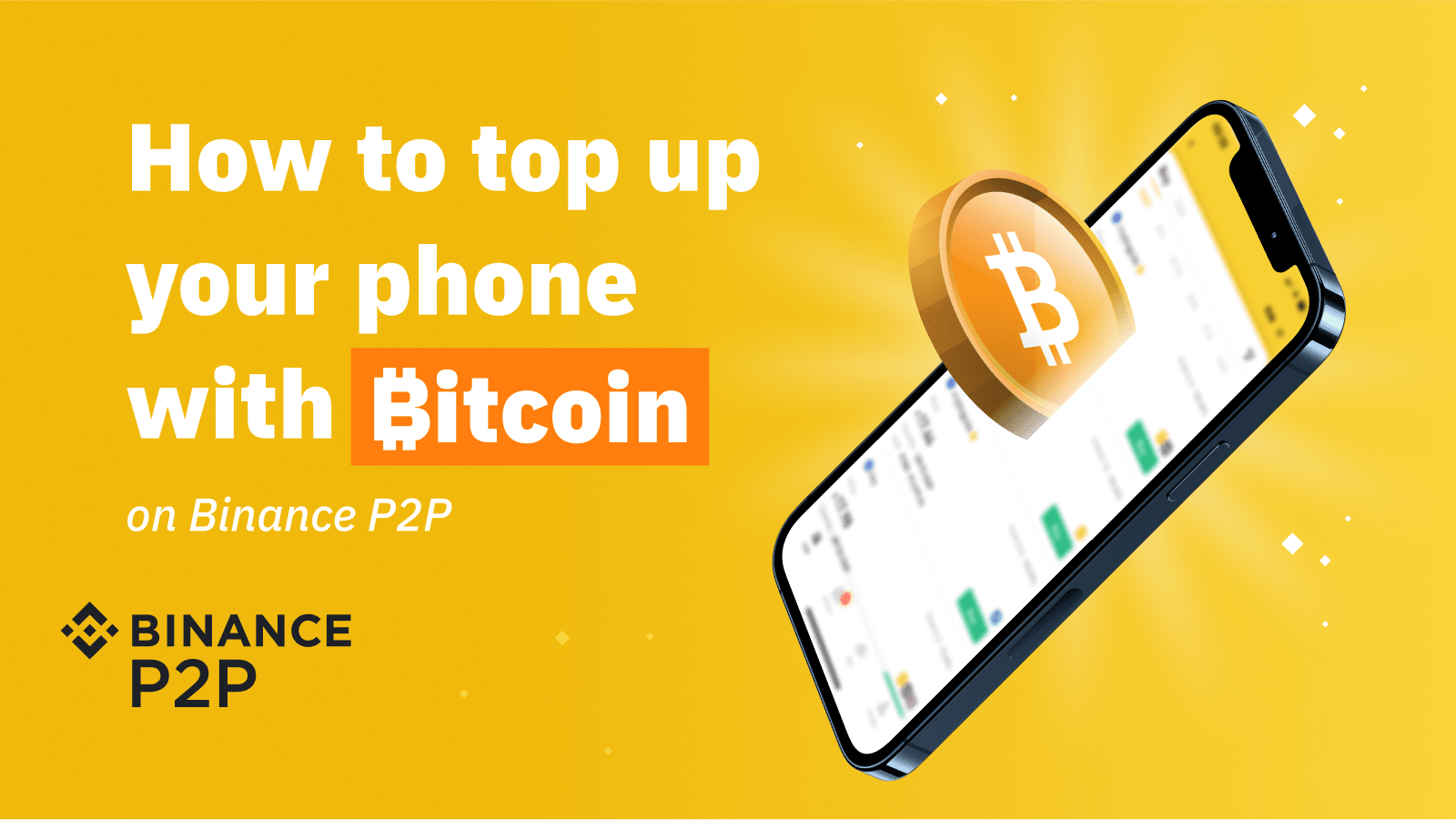 to Top Up Your Mobile Phone with Bitcoin Binance | Blog