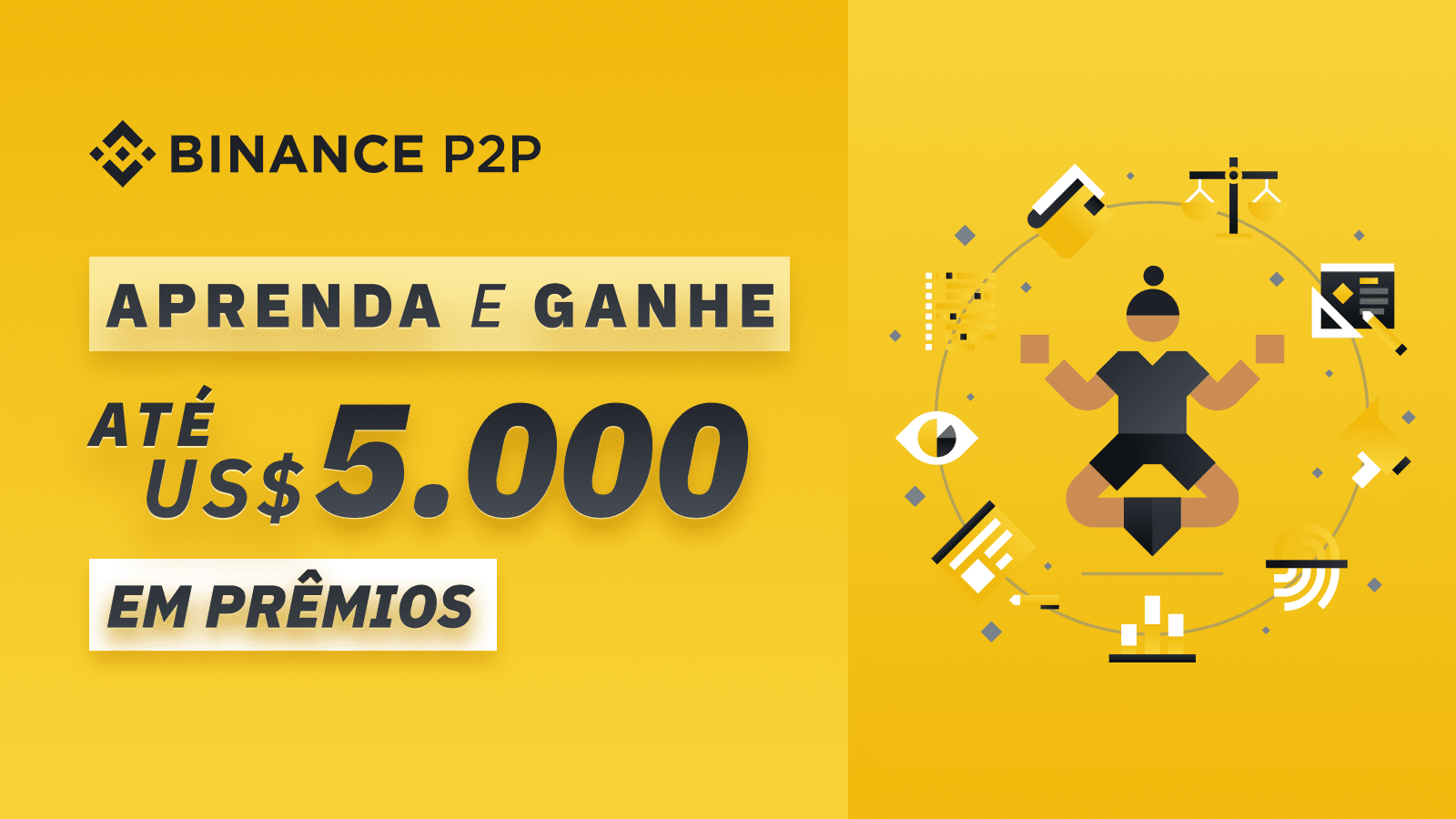 Até US$ 5.000 em prêmios! | Blog Binance