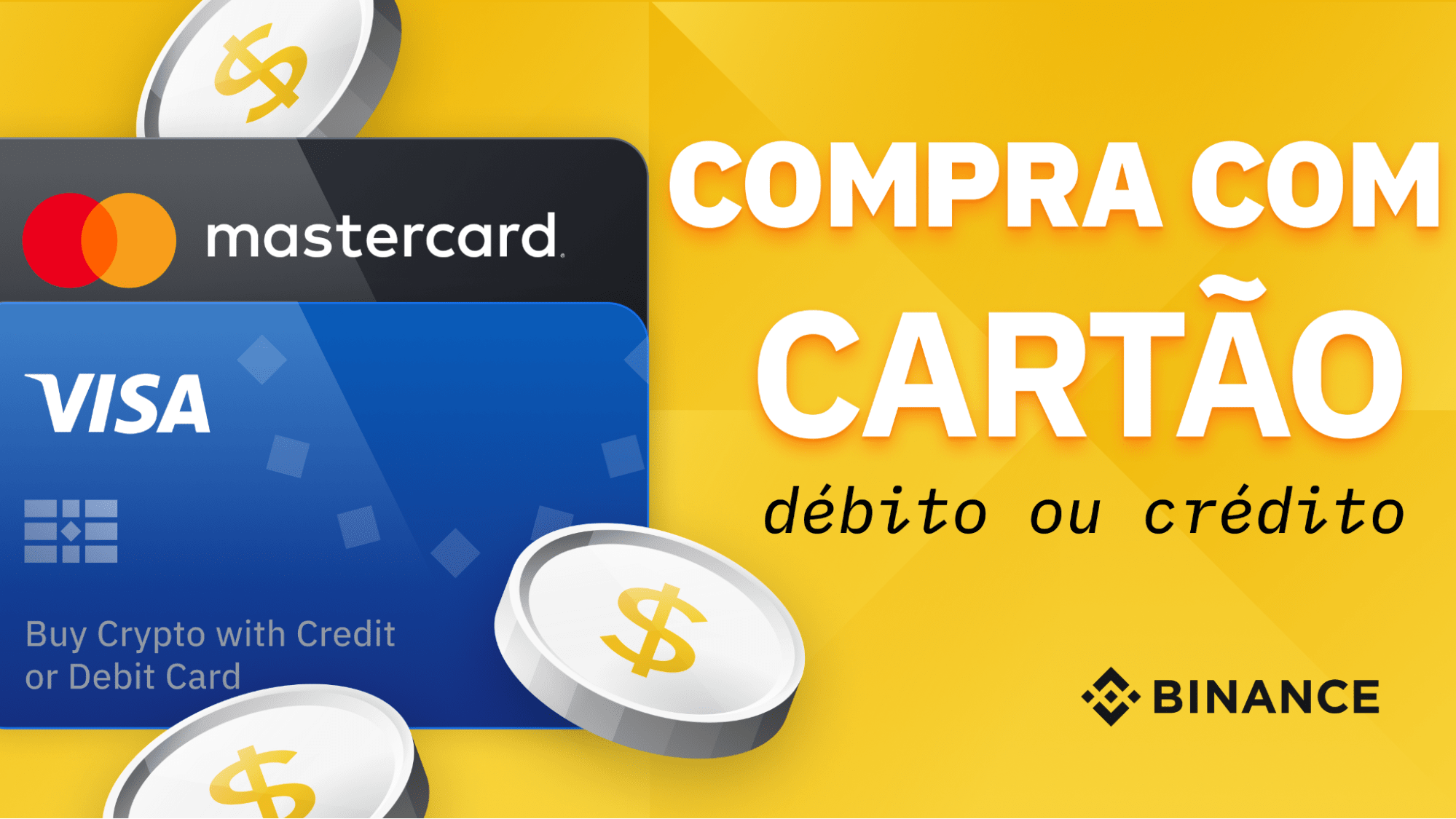 Como comprar criptomoedas com Cartão de Crédito/Débito? | Blogue da Binance