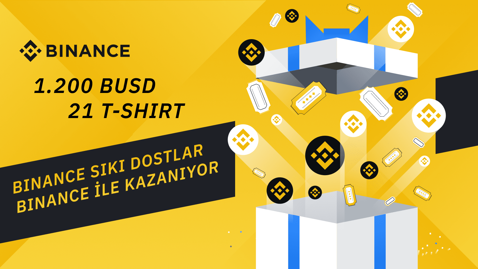 Binance Sıkı Dostlar Binance ile Kazanıyor