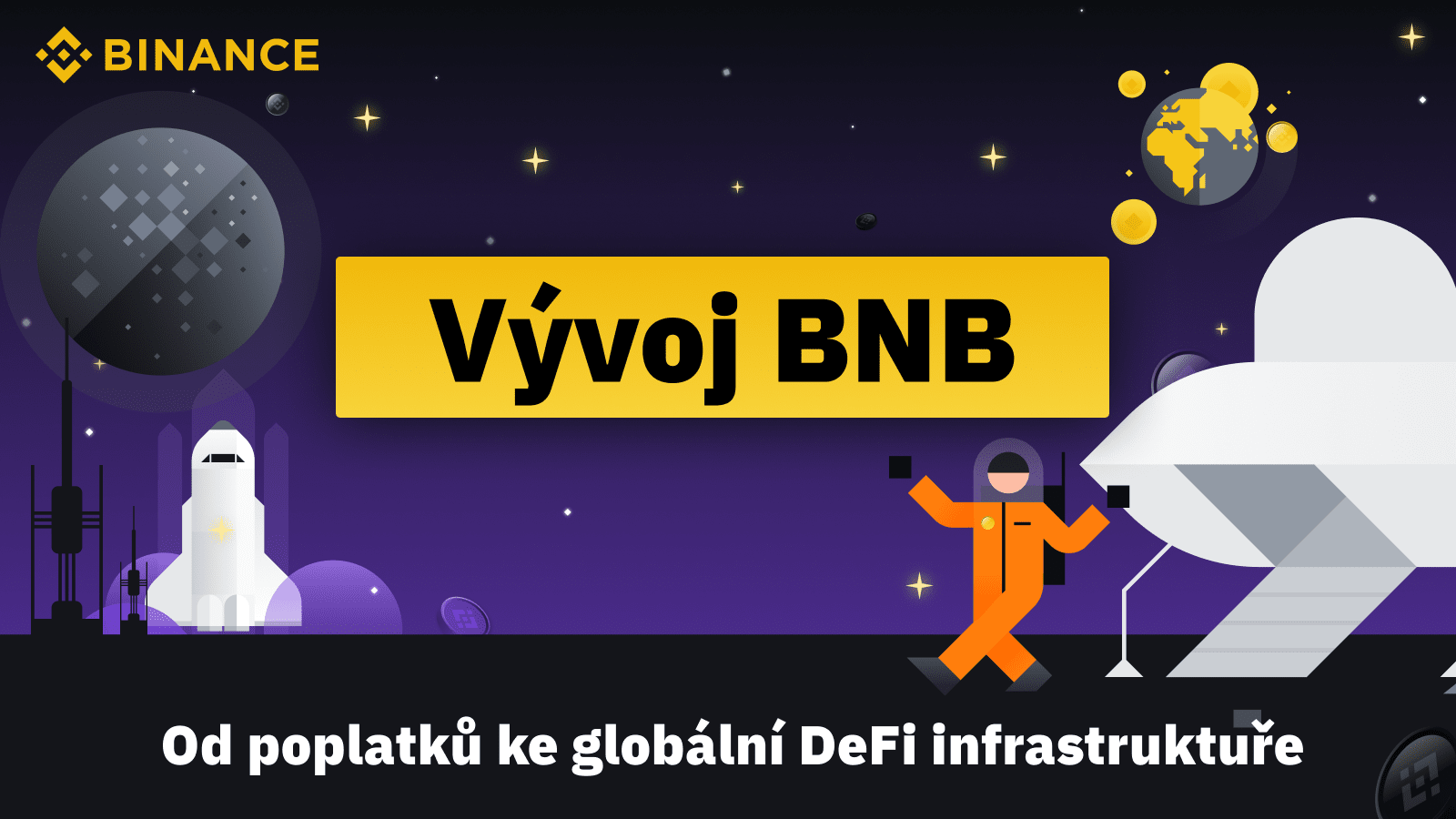 Blog - Vývoj BNB: Od poplatků ke globální DeFi infrastruktuře