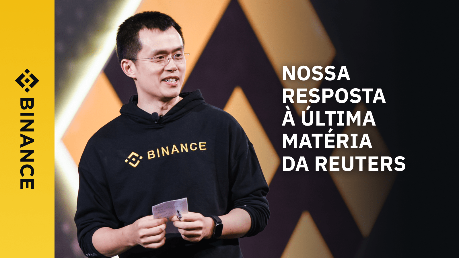 Nossa resposta à última matéria da Reuters