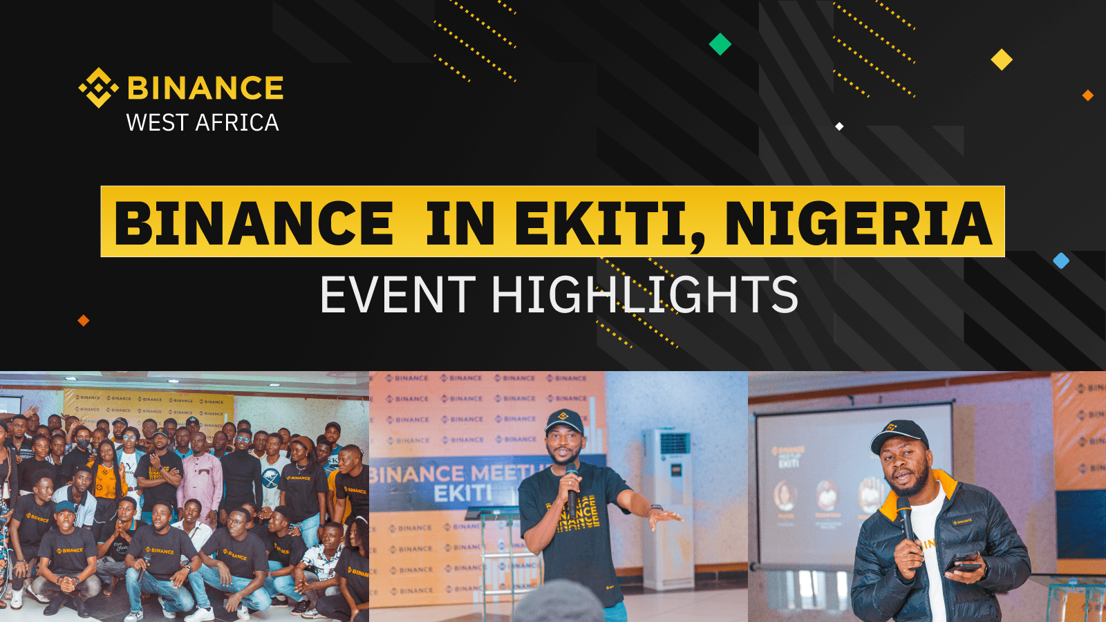 Binance Hosts First Blockchain Meet-up for Crypto Community in Ekiti,  Nigeria | Binance Blog