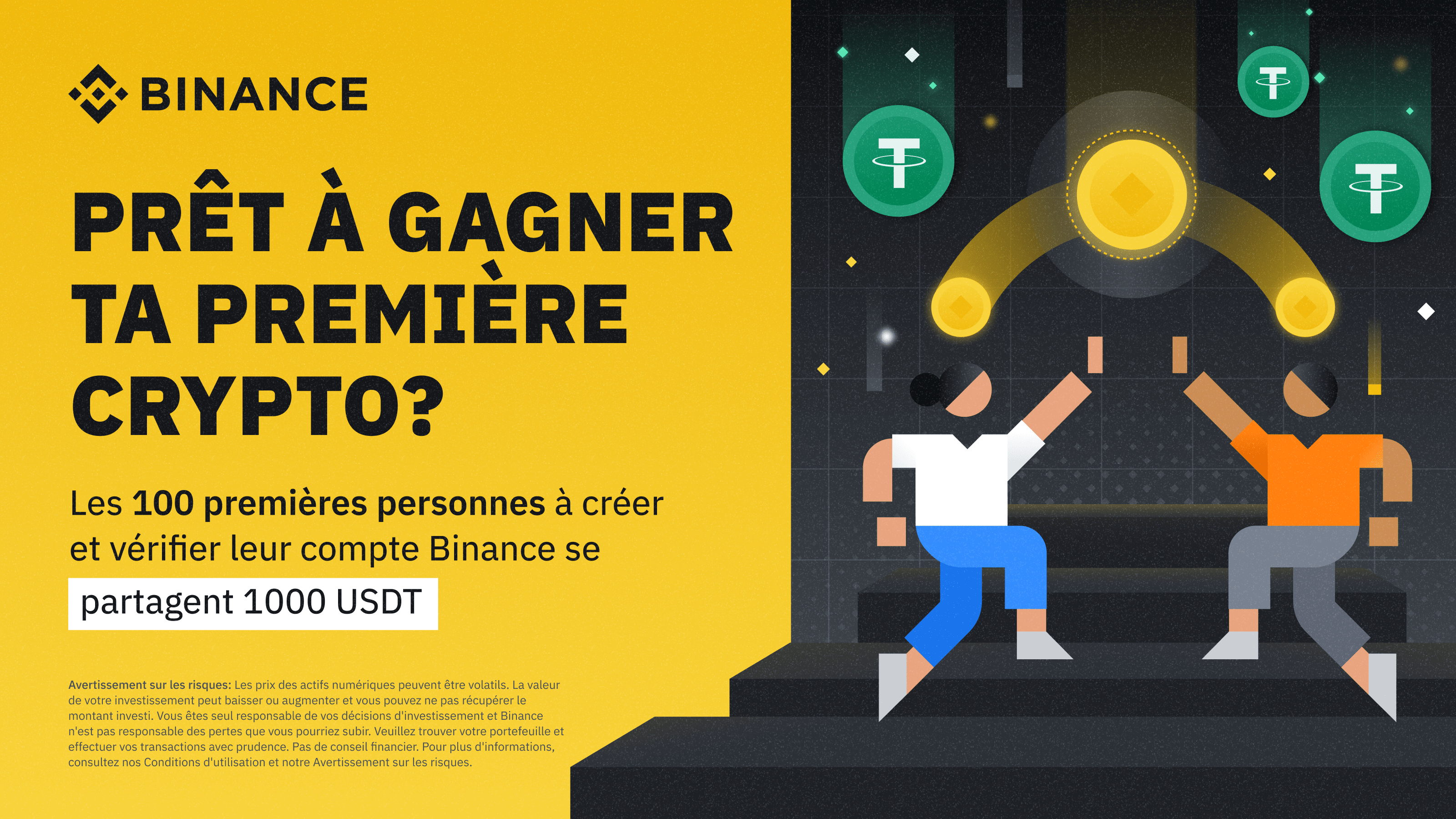 Binance vous offre votre première crypto ! | Blog Binance