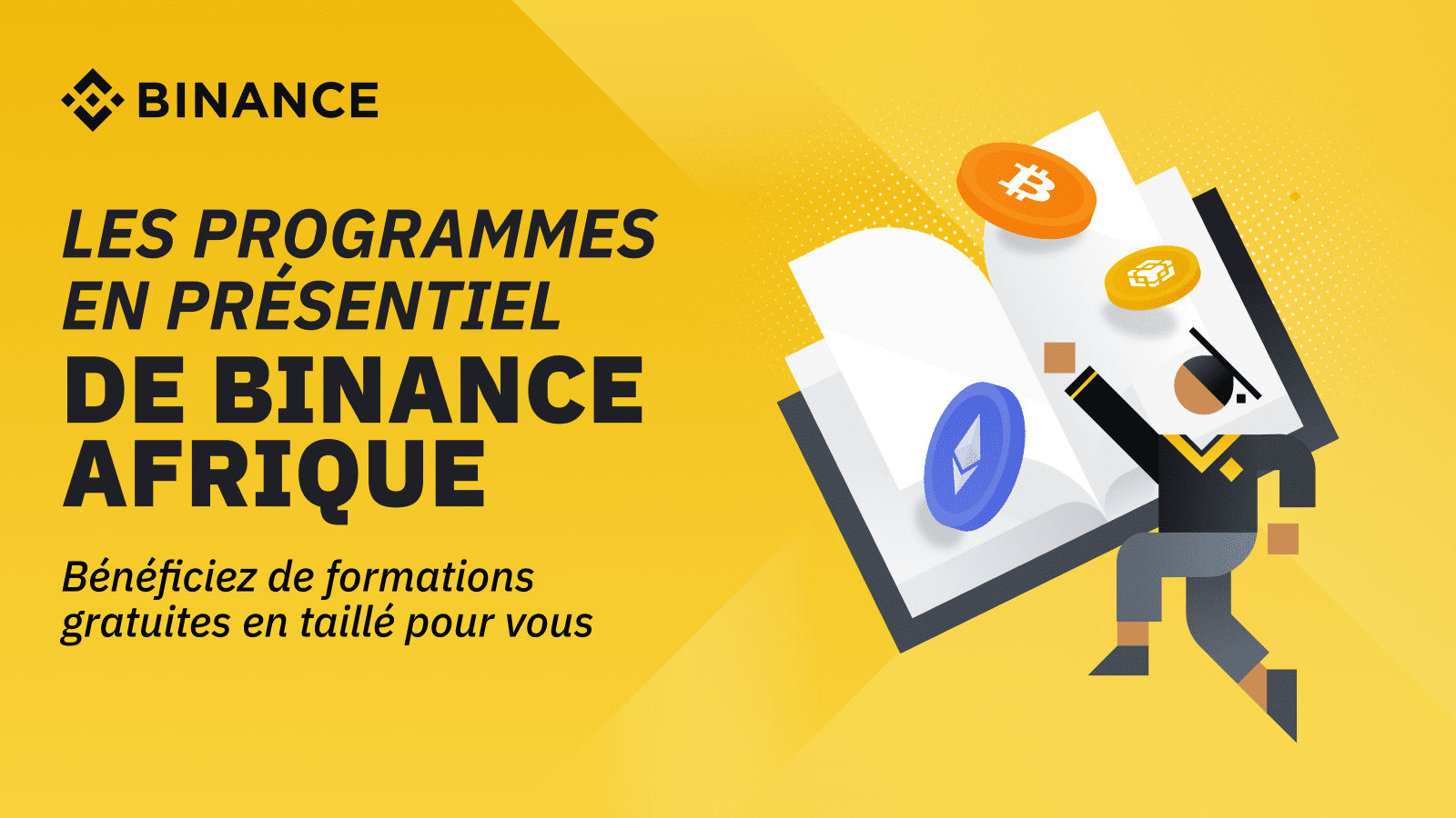 Formez vous en présentiel sur la crypto avec Binance Afrique | Blog Binance