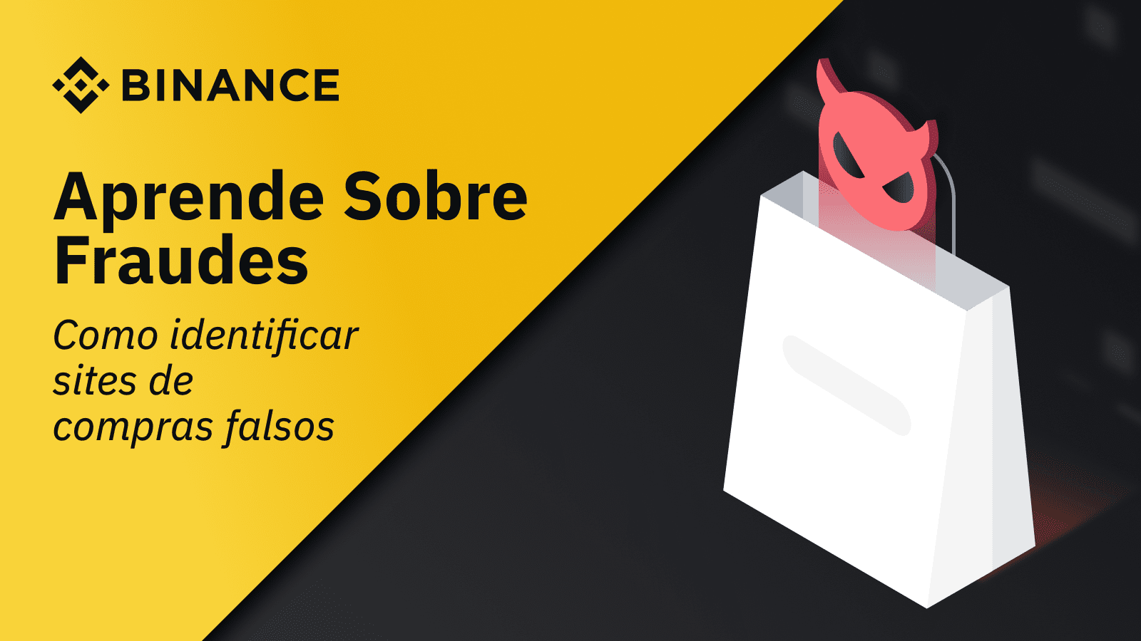 Aprende sobre fraudes: como identificar sites de compras falsos