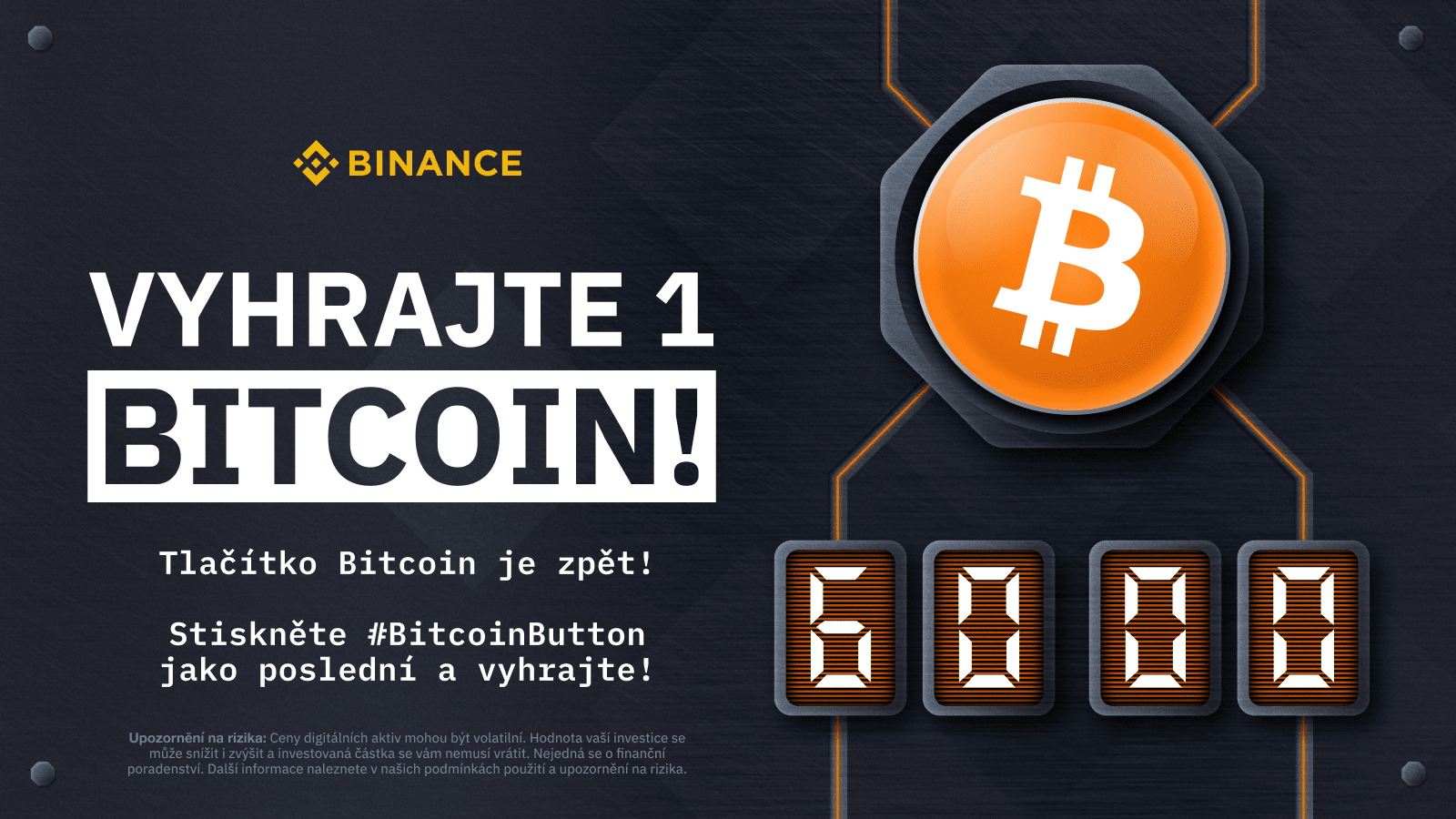 nová šance na výhru 1 BTC | Blog Binance