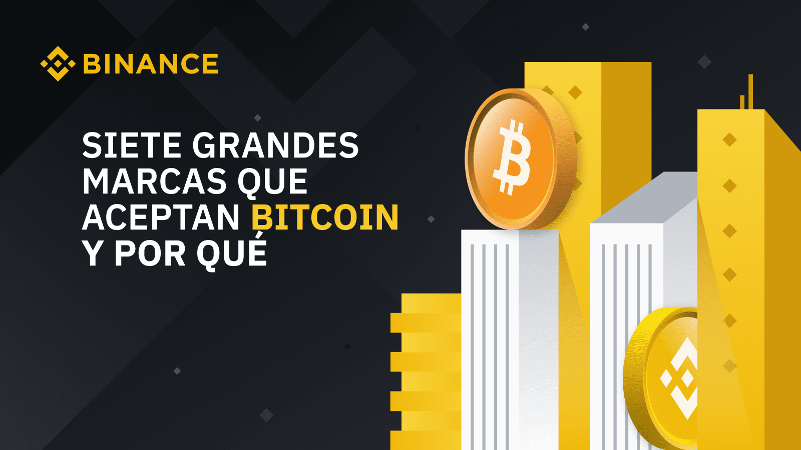 Siete grandes marcas que aceptan BTC y por qué | Blog de Binance