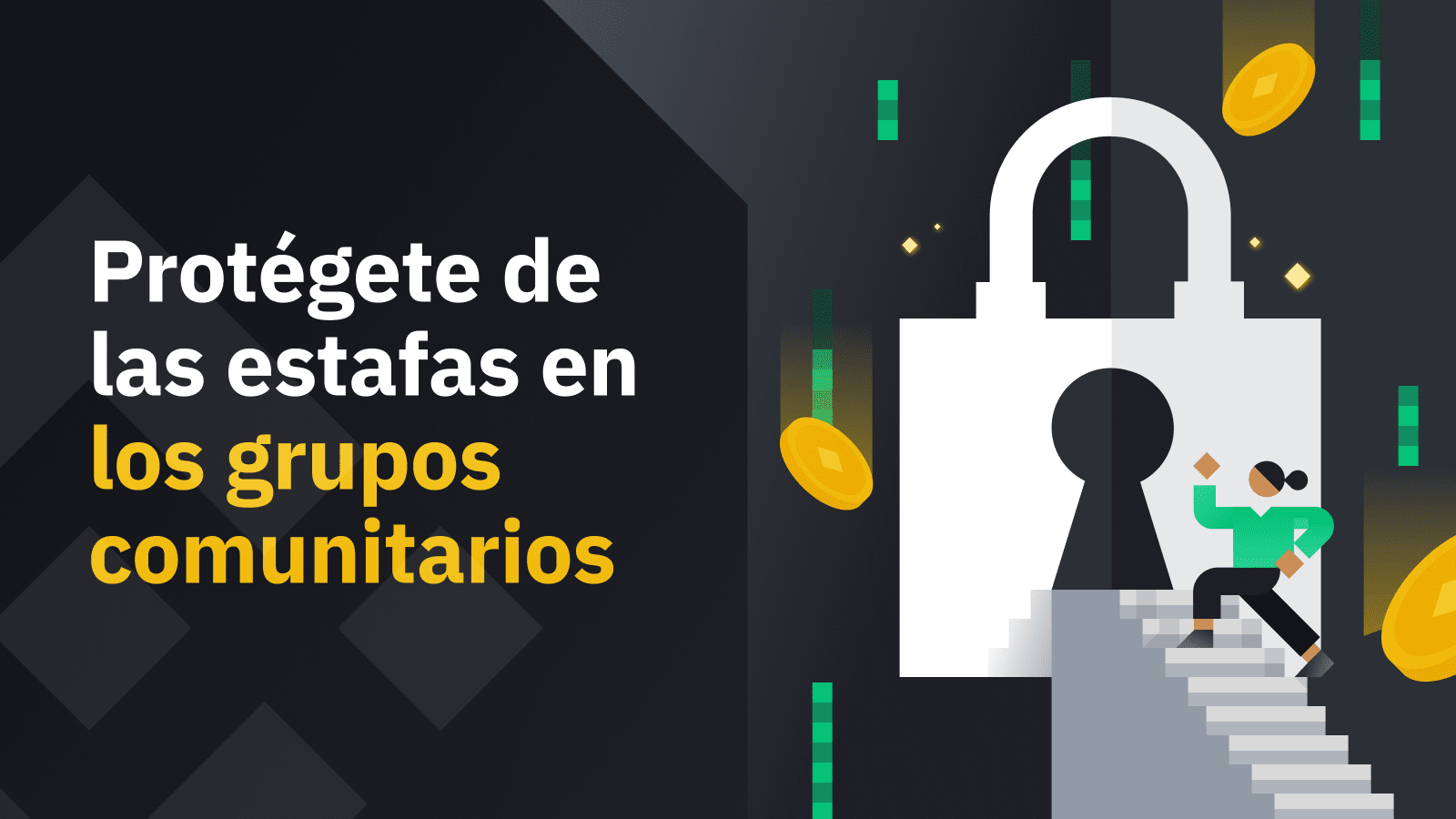 Protégete de las estafas en los grupos comunitarios