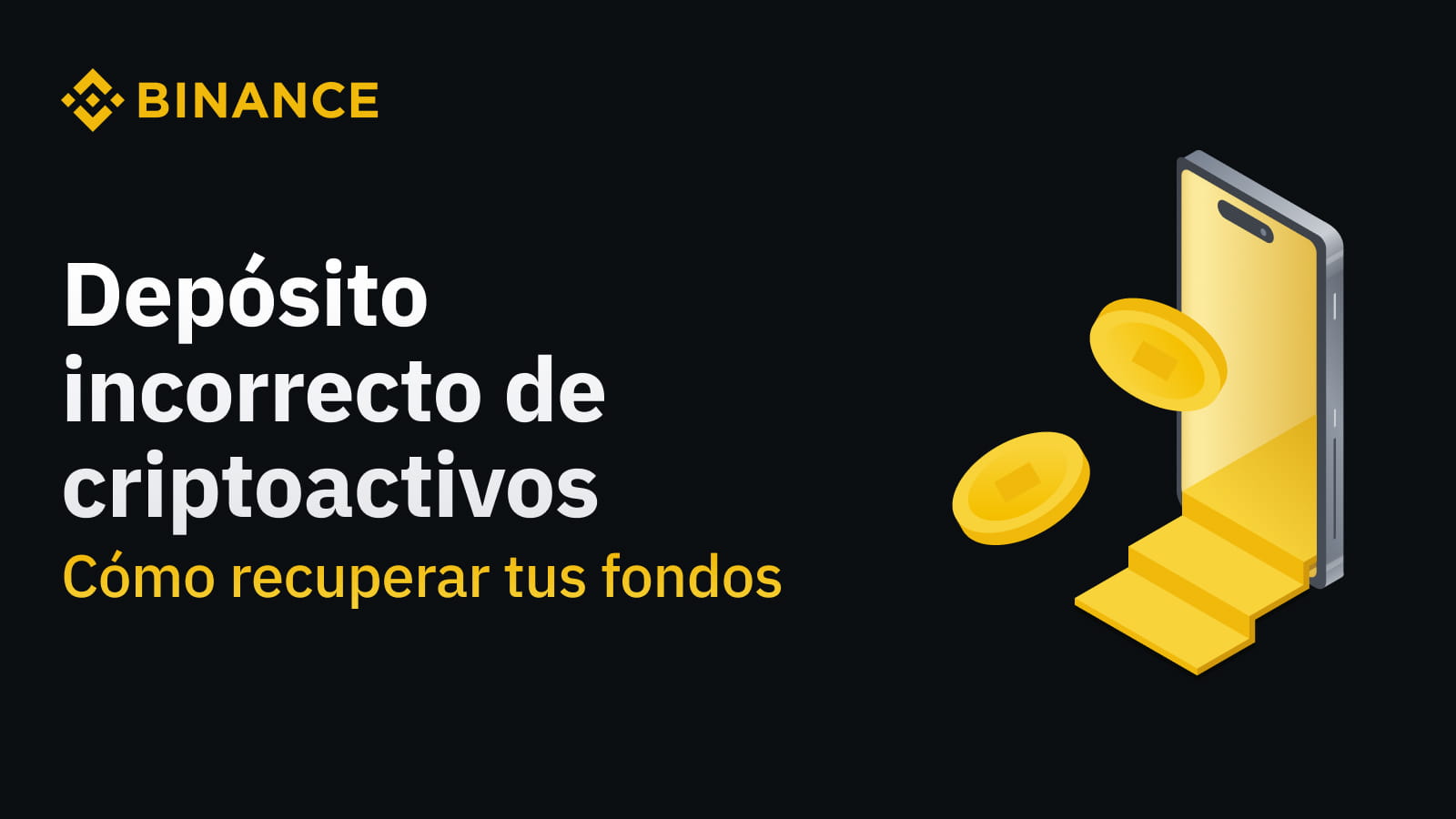 Incorrect deposit of crypto assets: How to recover your funds | Binance  Blog on Binance Square