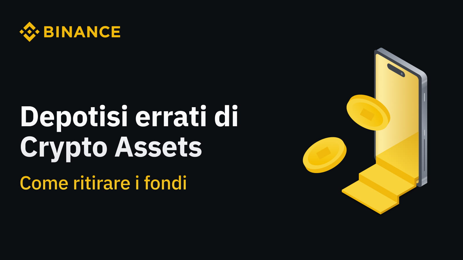 Come recuperare i fondi | Il blog di Binance