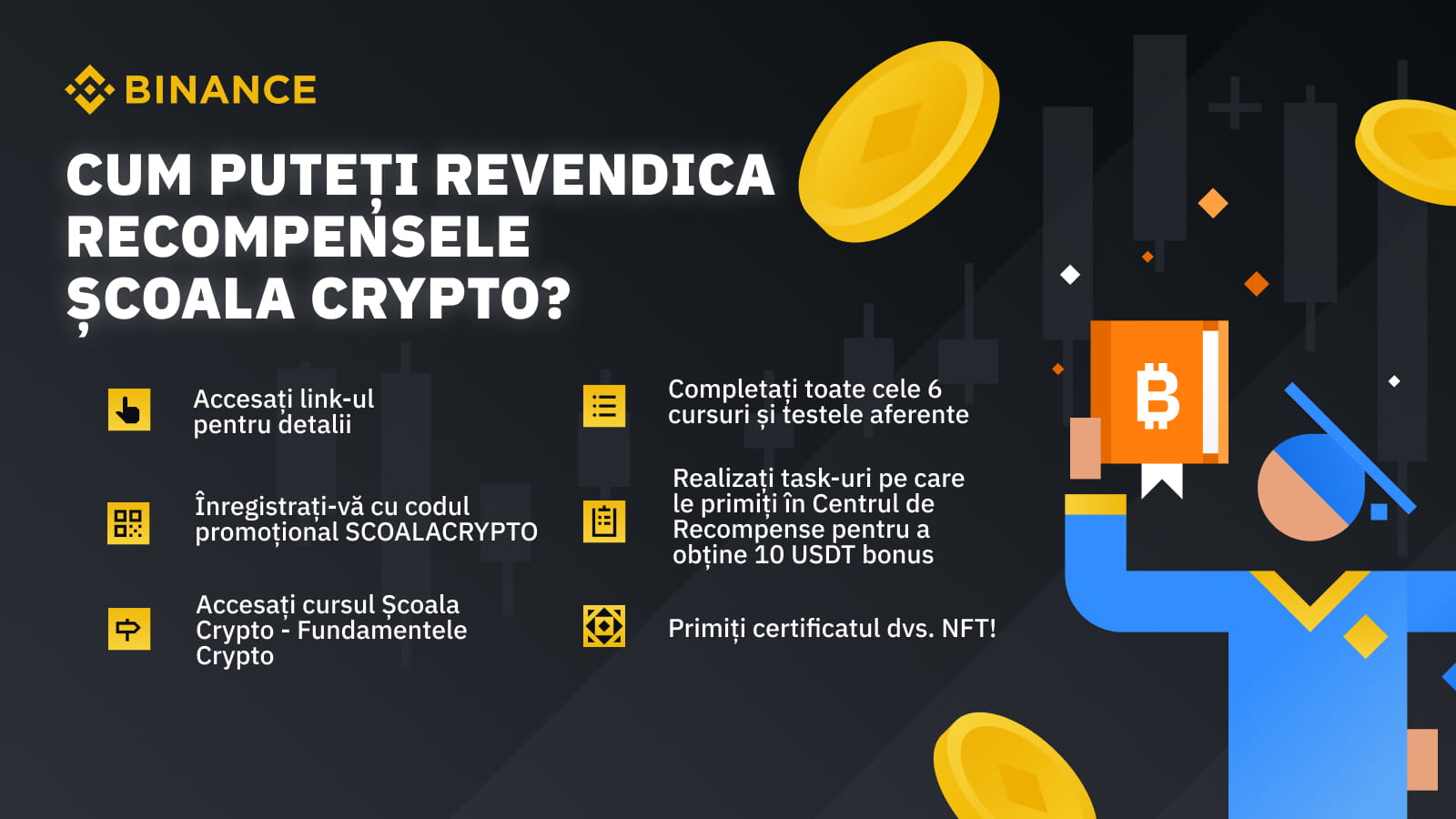 Binance, cu sprijinul ONG-ului @Romania, lansează Școala Crypto | Blog  Binance