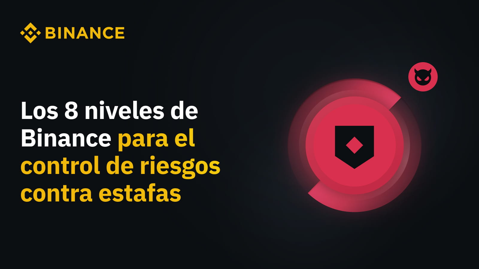 Los 8 niveles de Binance para el control de riesgos contra estafas ...