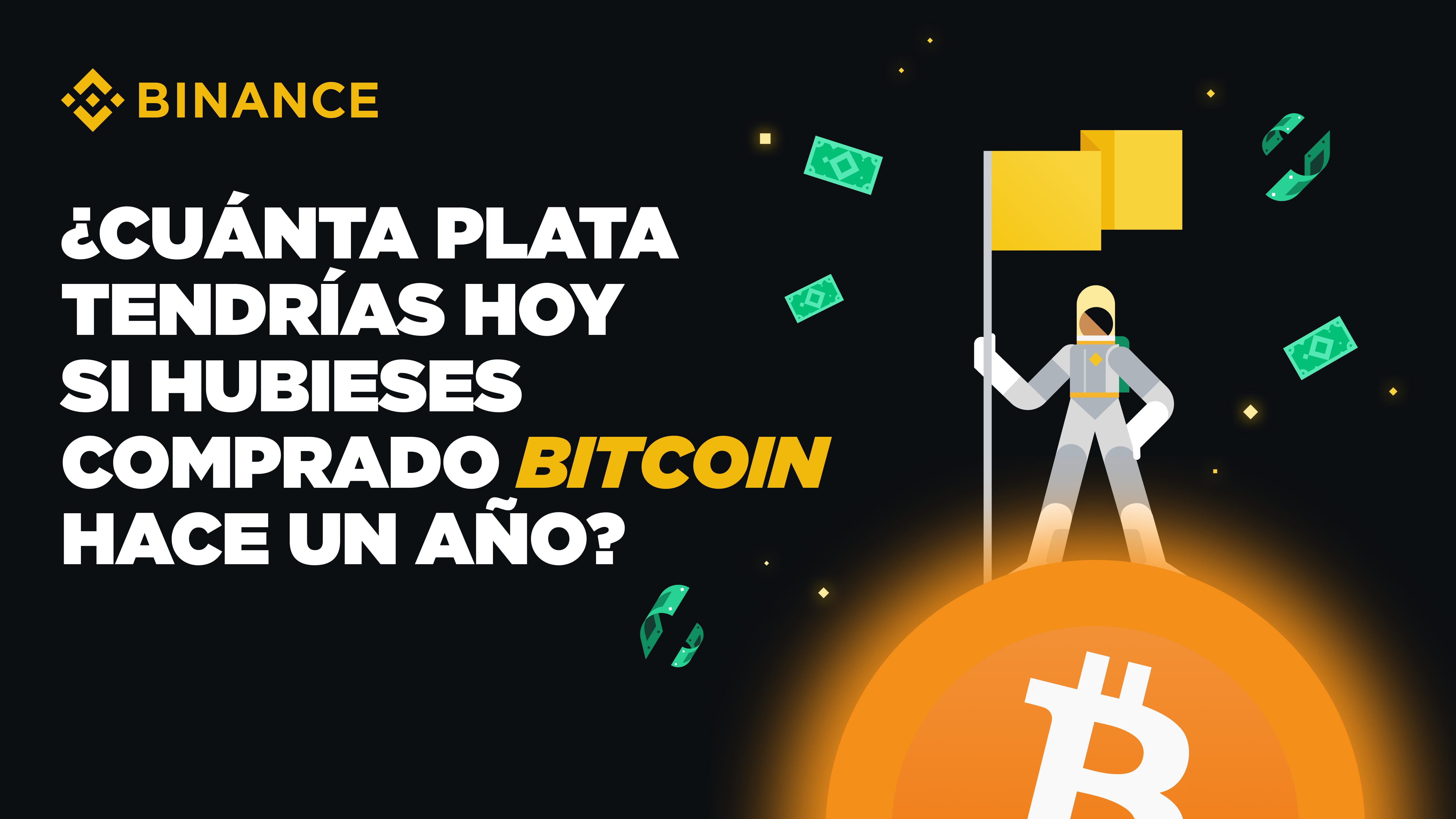 Cuánta plata tendrías hoy si hubieras comprado Bitcoin hace un año? | Blog  de Binance