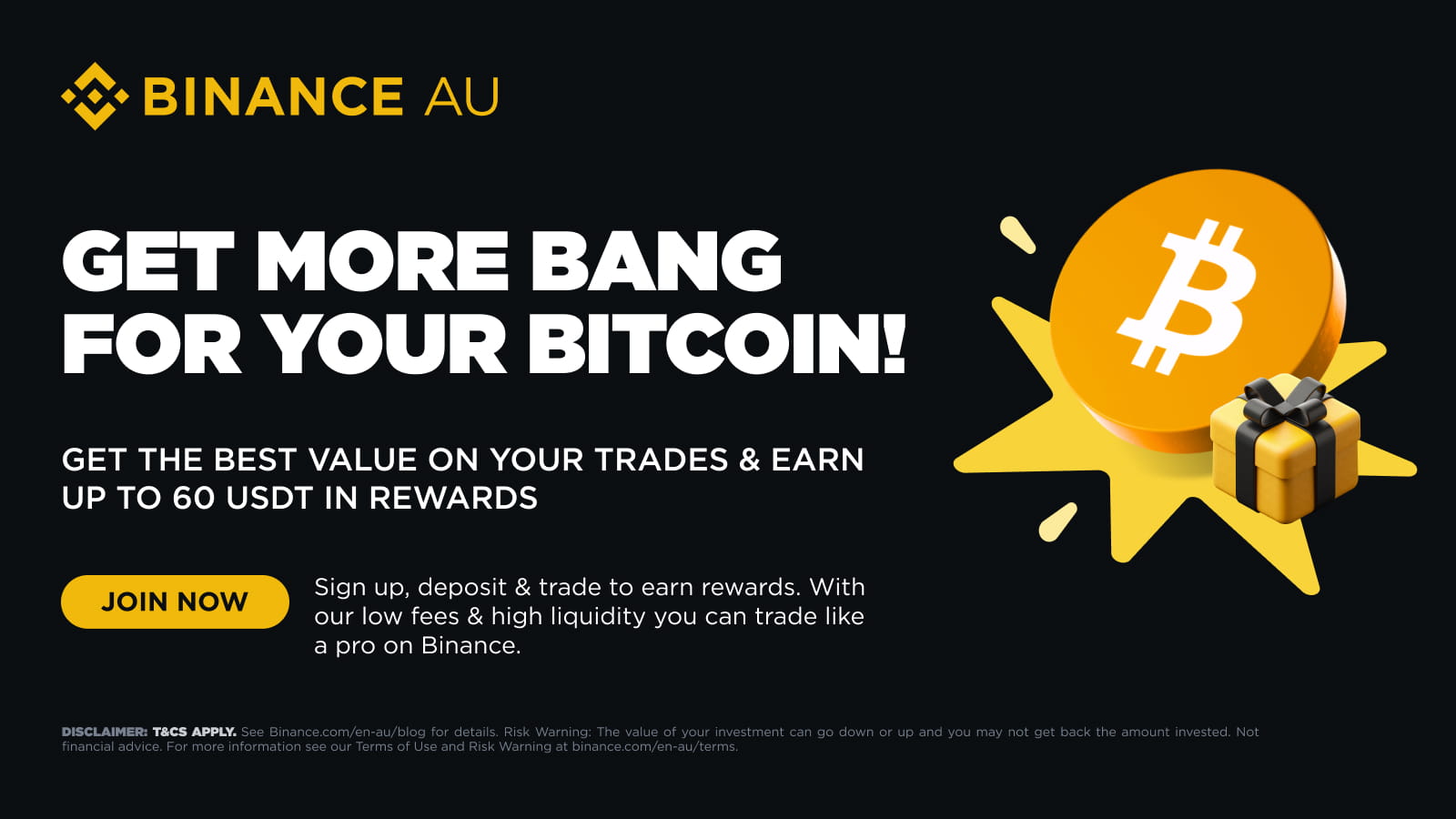 Get more bang for your Bitcoin on Binance! 60 USDT in rewards could be  yours. | Binance Blog