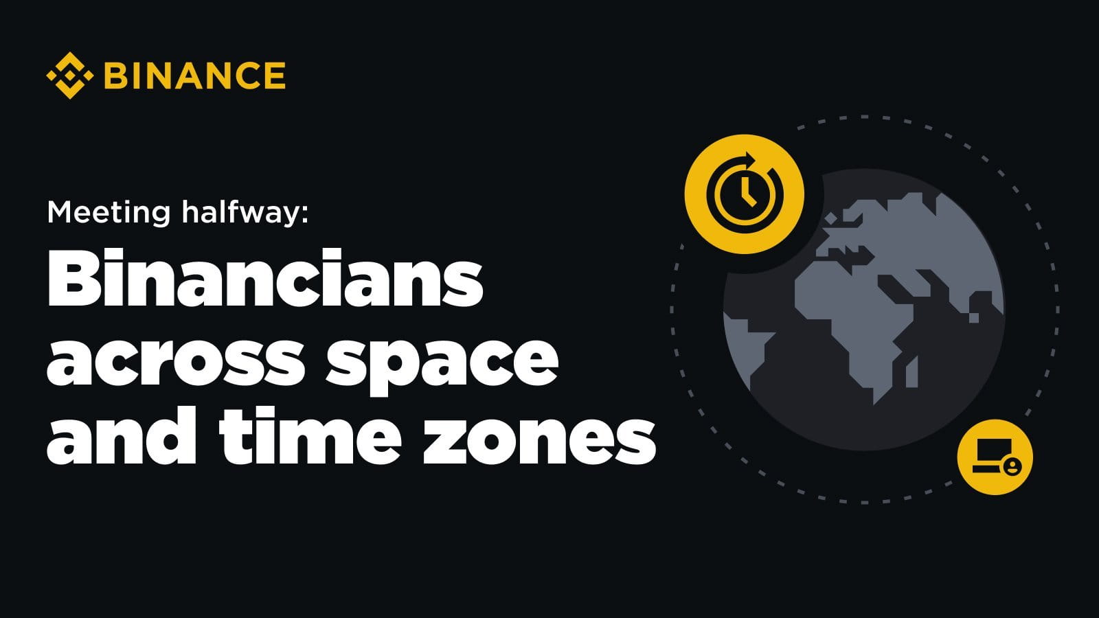 Meeting Halfway: Binancians Across Space and Time Zones