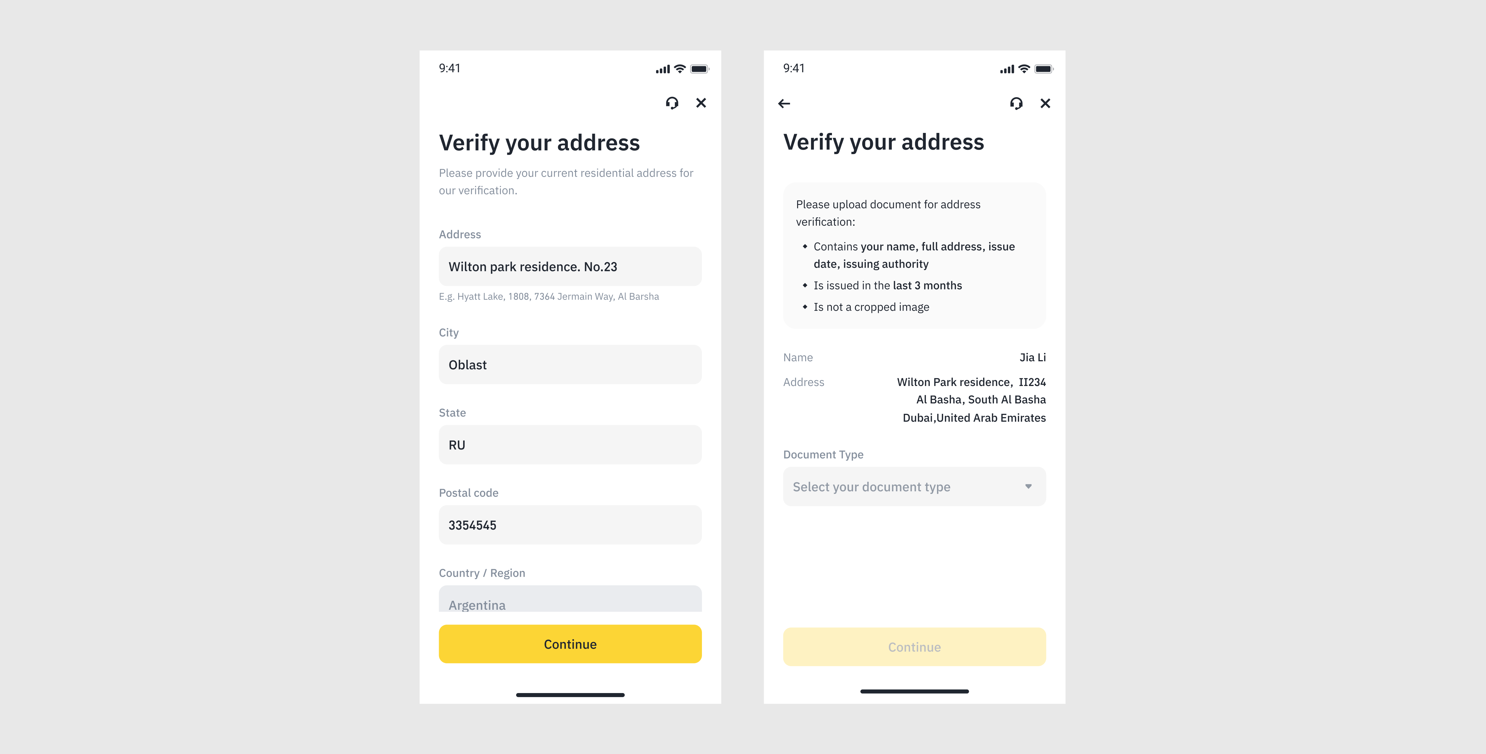 How to Verify Your Address on Binance KZ for Non-Residents of Kazakhstan |  Binance Blog