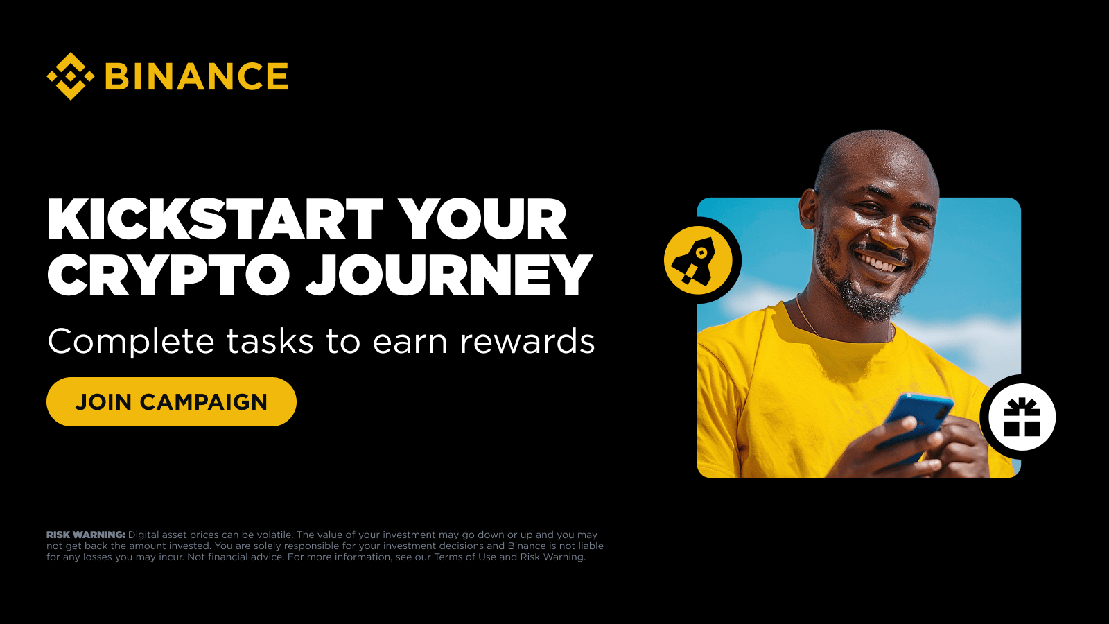 Africa Kickstart Your Crypto Journey Campaign | Share $4600 in Rewards |  Binance Blog